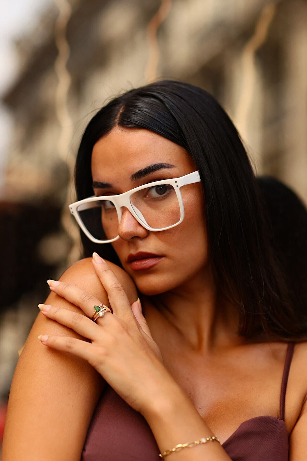 Şeffaf Güneş Gözlüğü