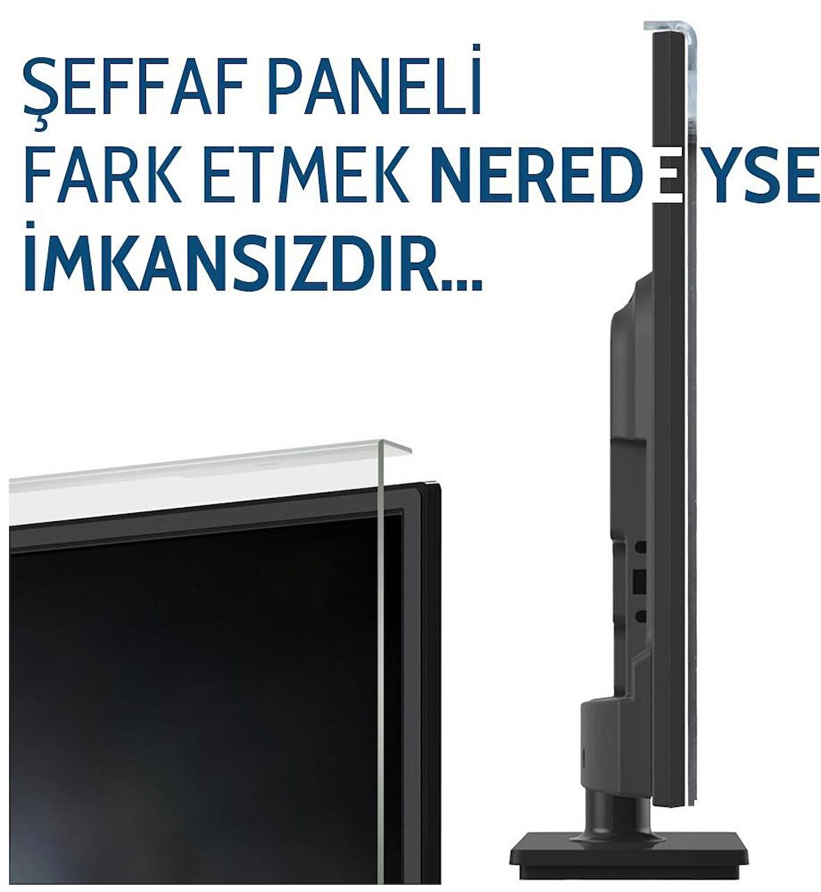 SAMSUNG 50CU7000 TV EKRAN KORUYUCU - Samsung 50" inç 126 cm 127 Ekran Koruyucu 50" CU7000