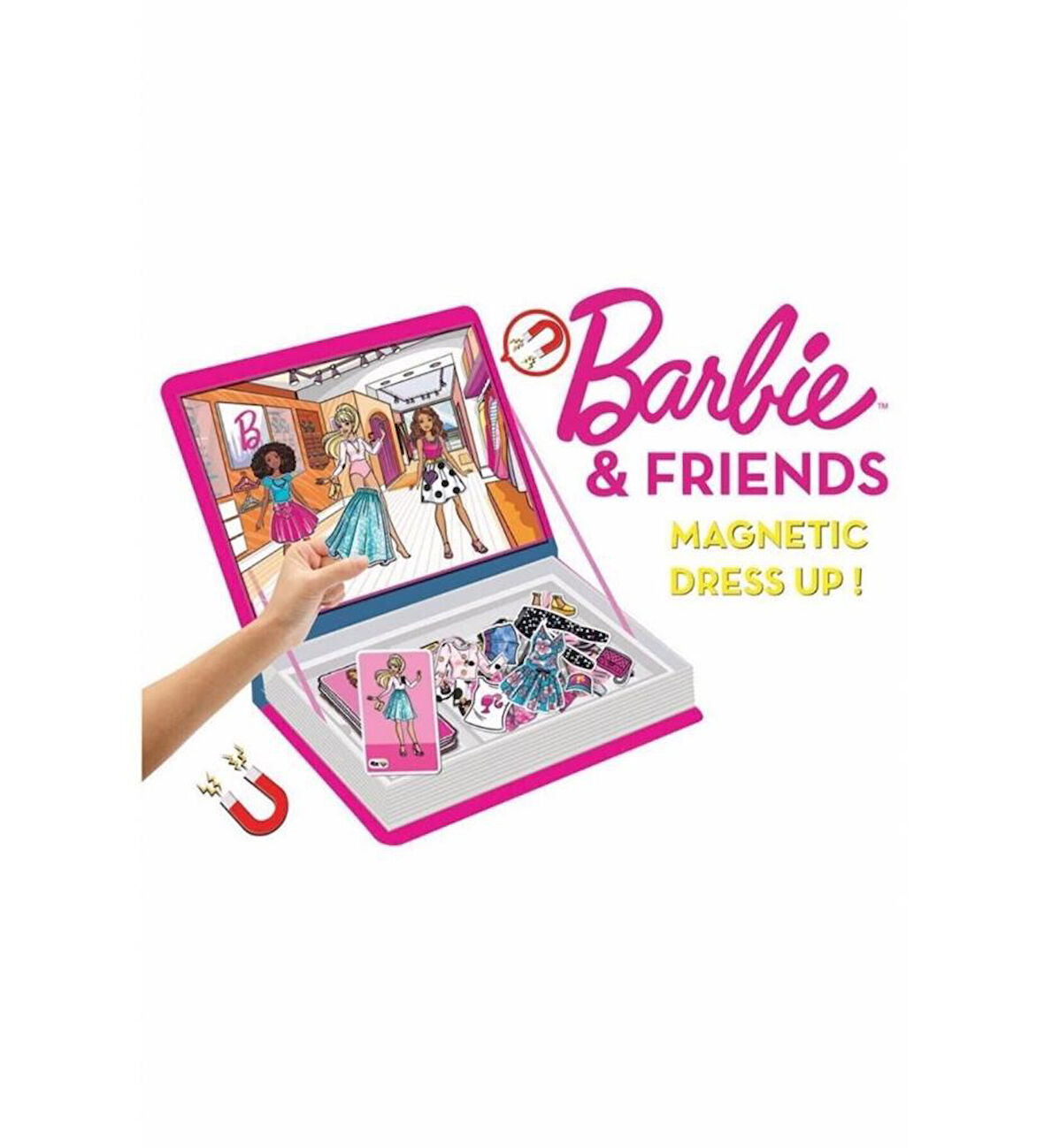  Barbie Fashionistas Manyetik Kıyafet Giydirme Oyunu 62 Parça OYUNCAK PUZZLE YAPBOZ