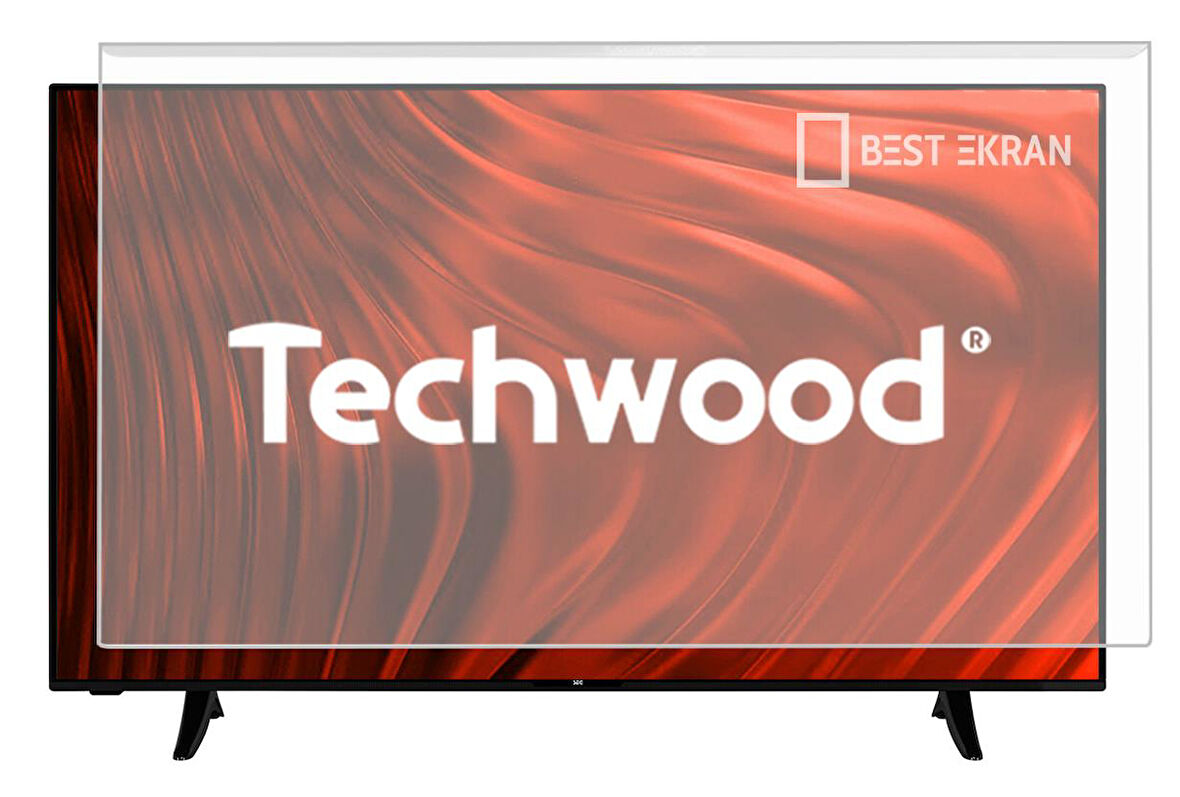 Techwood 43TEC9700U Tv Ekran Koruyucu - Techwood 43" inç Android Koruyucu