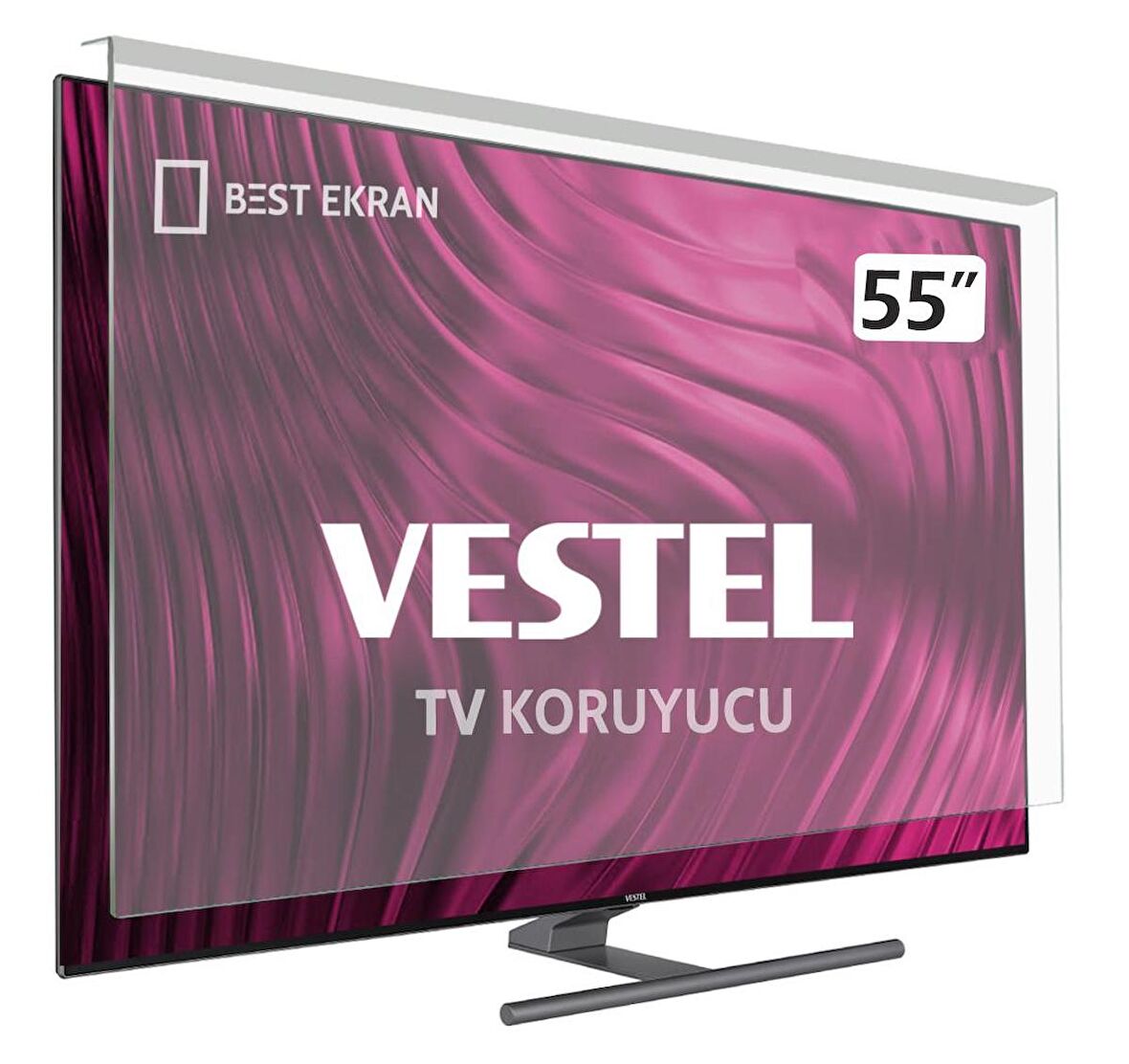 VESTEL 55Q9700TT TV EKRAN KORUYUCU - Vestel 55" inç 139 Ekran koruyucu 