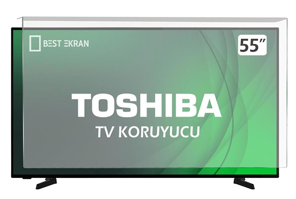 Toshiba 55QA5D63DT Tv Ekran Koruyucu - Toshiba 55" inç 139 cm Ekran Koruyucu