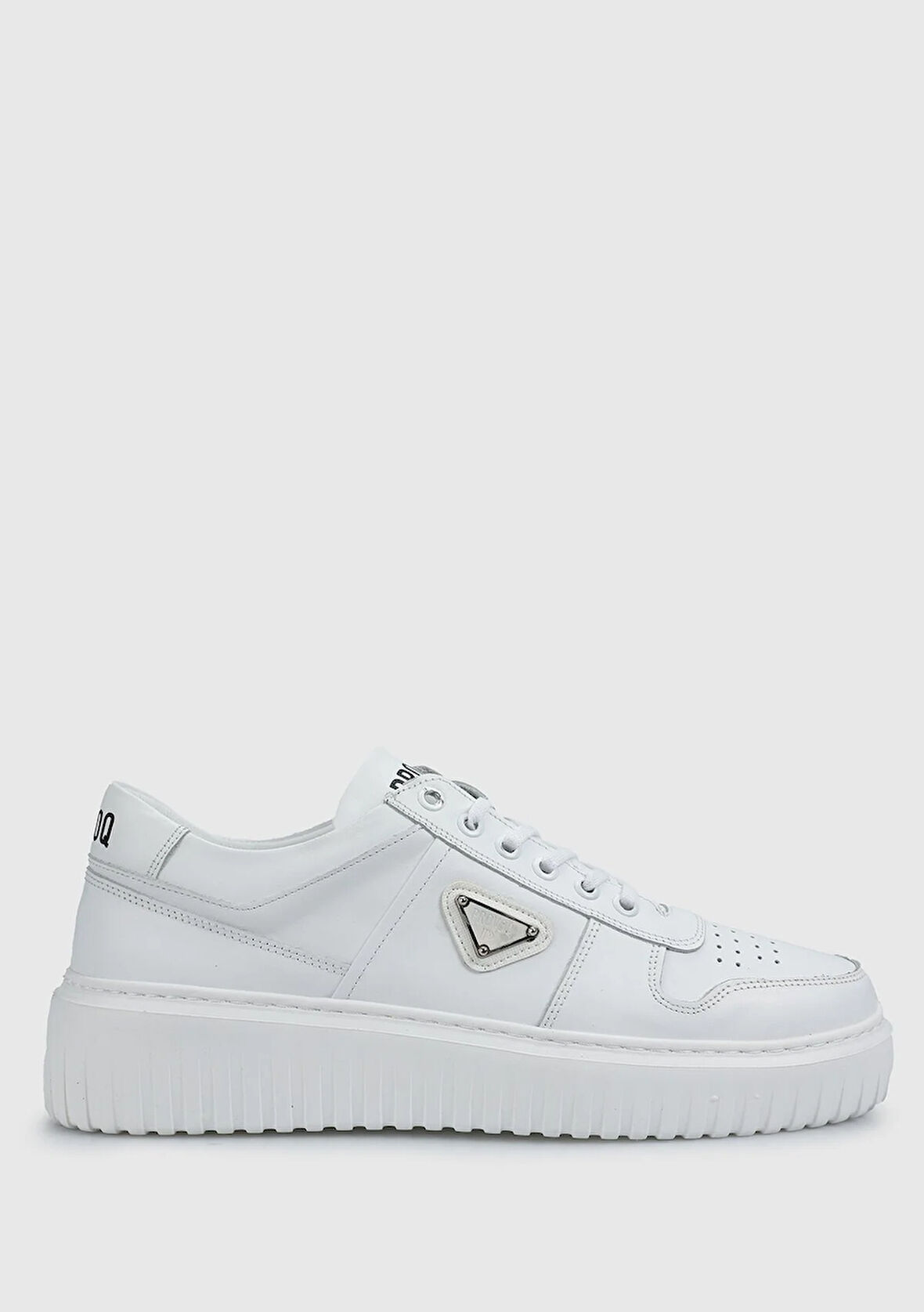 Beyaz Deri Erkek Sneaker