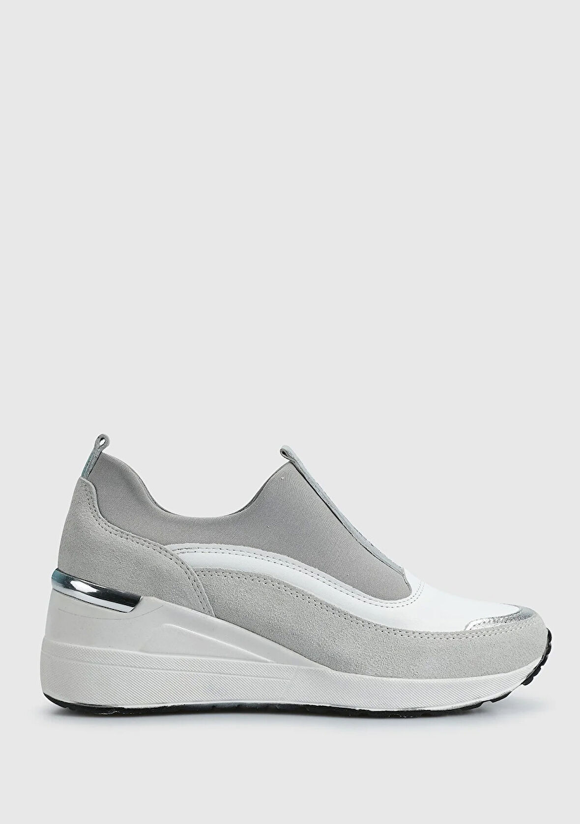 Beyaz Deri Kadın Sneaker
