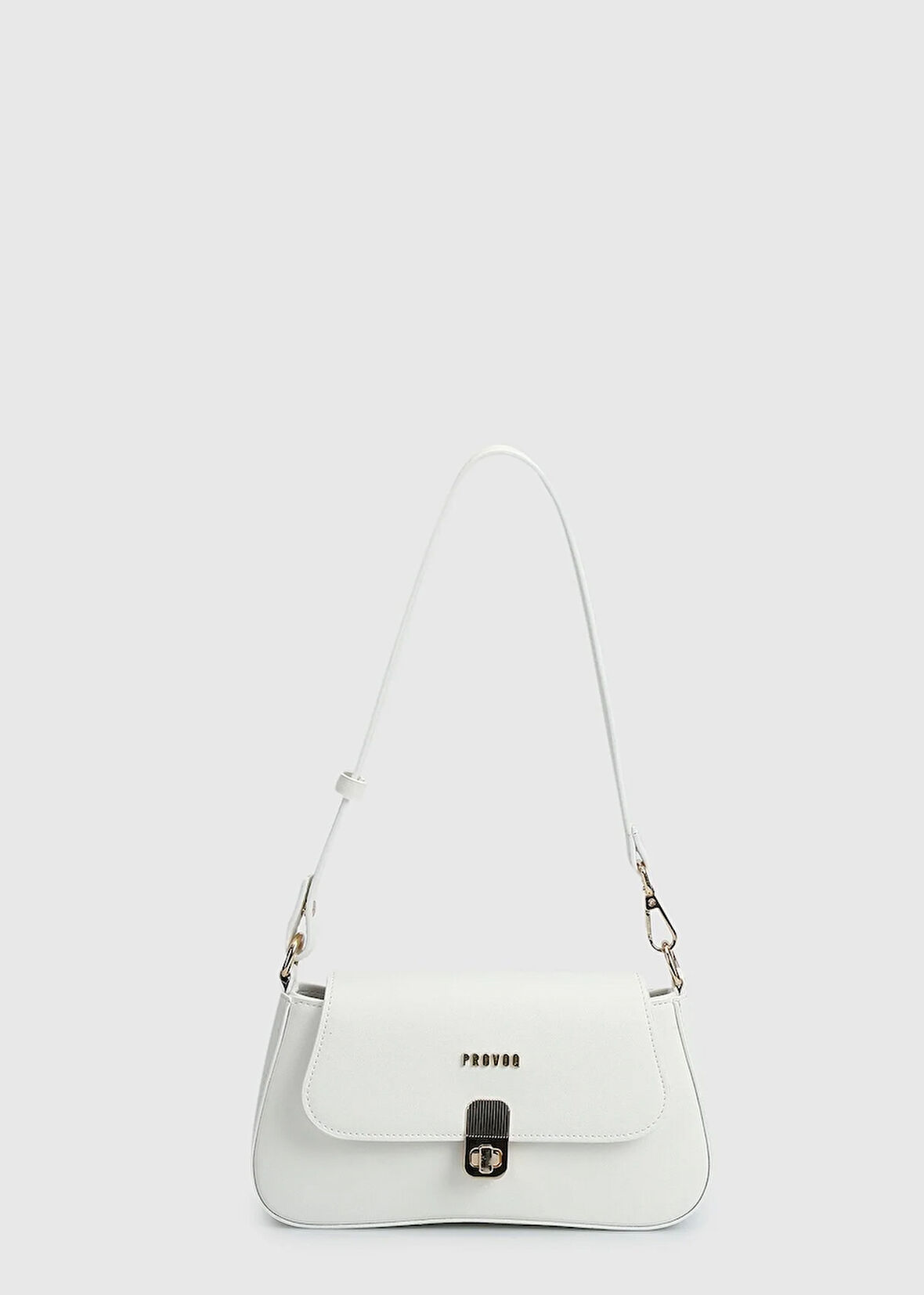 Beyaz Kadın Çapraz Çanta