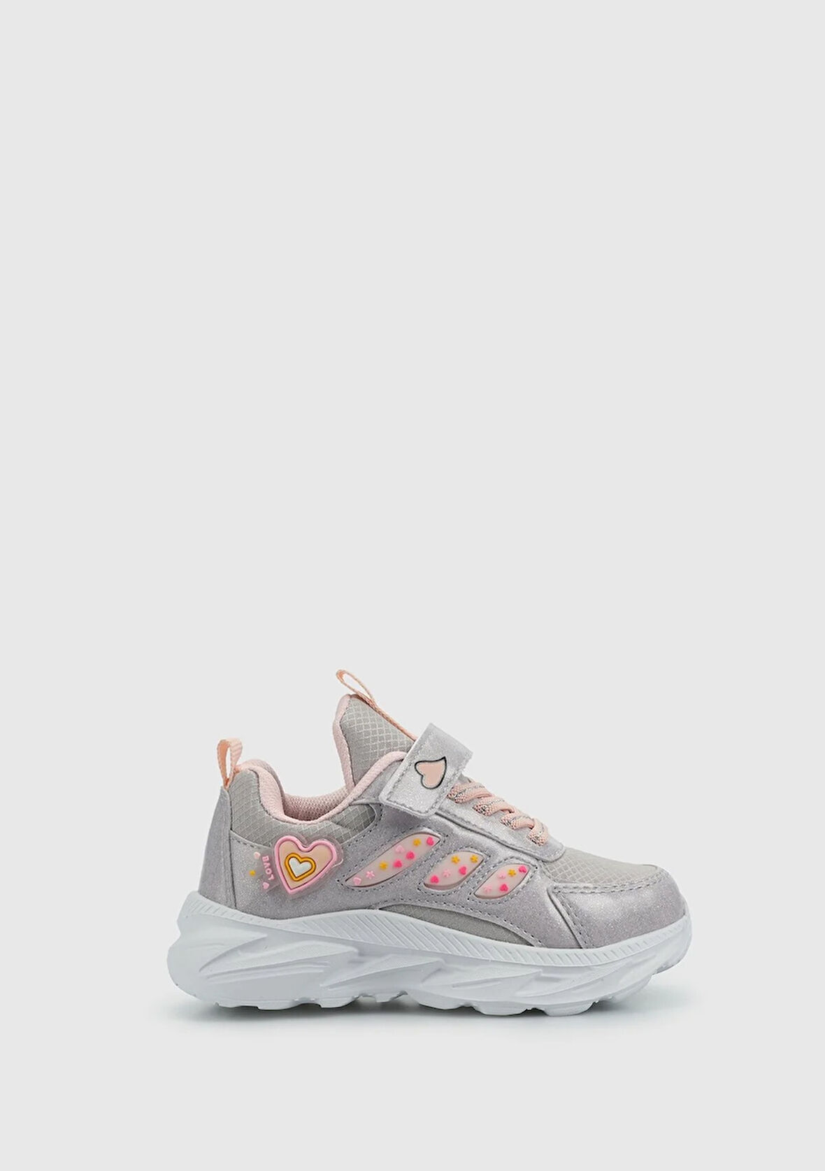 Gümüş Kız Çocuk Sneaker