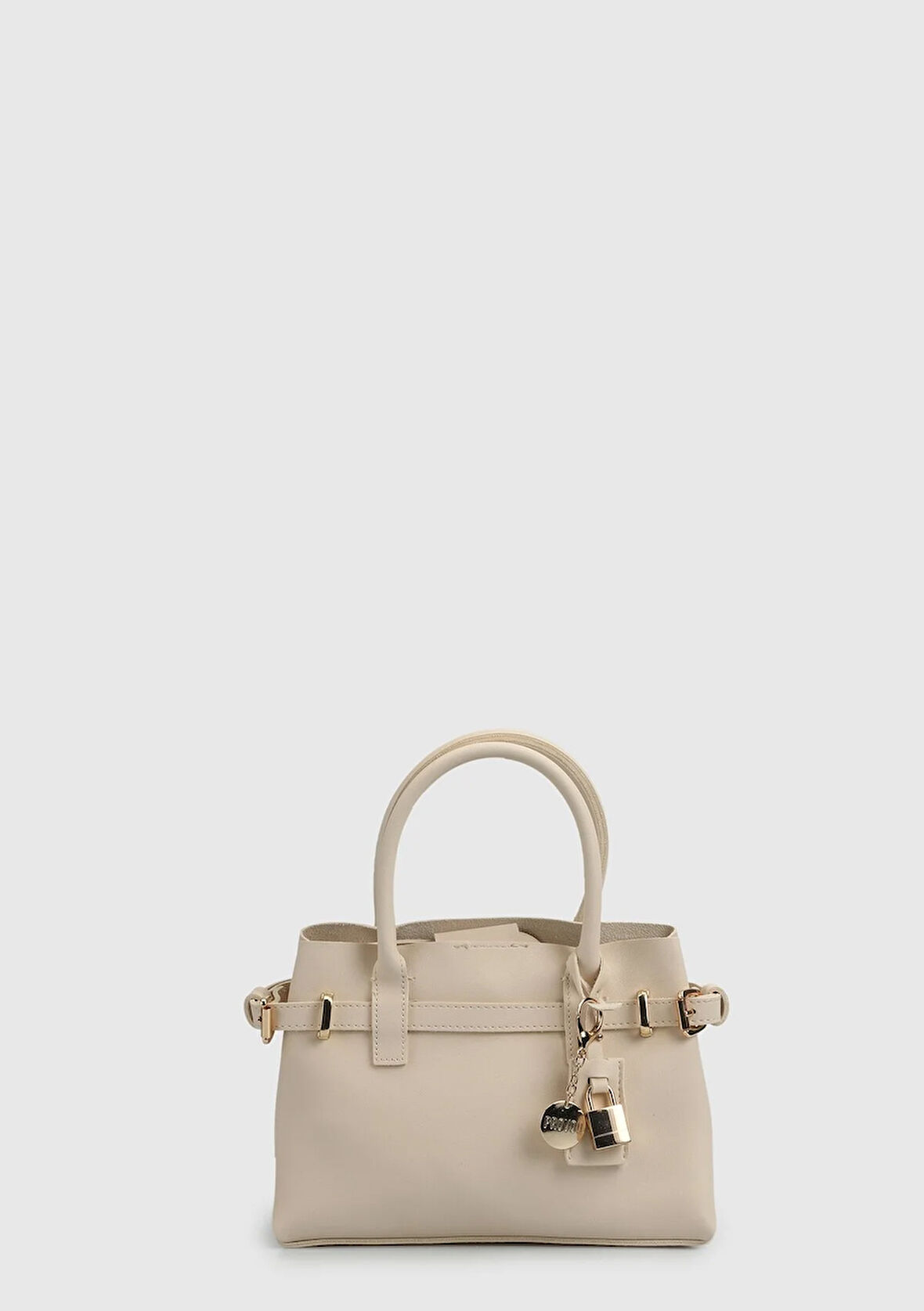 Krem Kadın Omuz Çantası