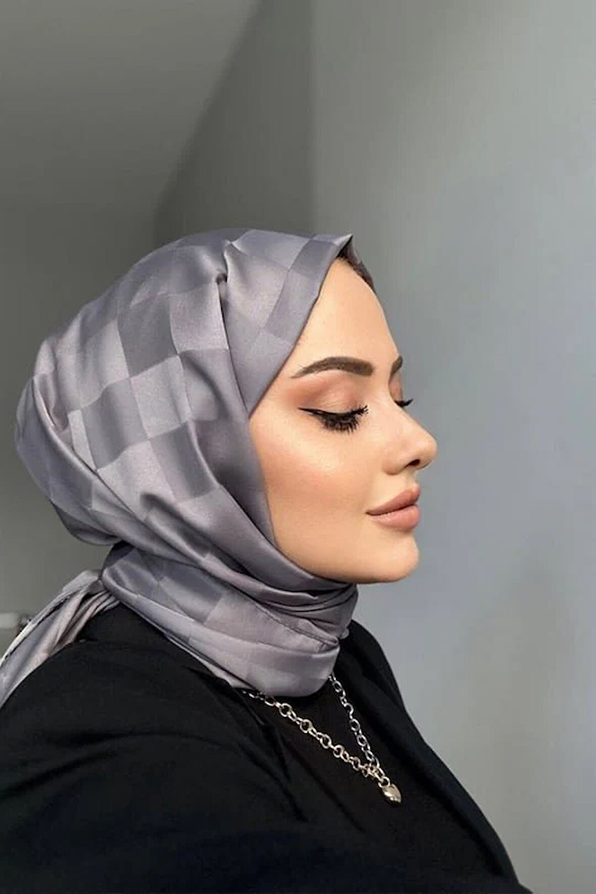 Dama Desen Jakarlı Şal
