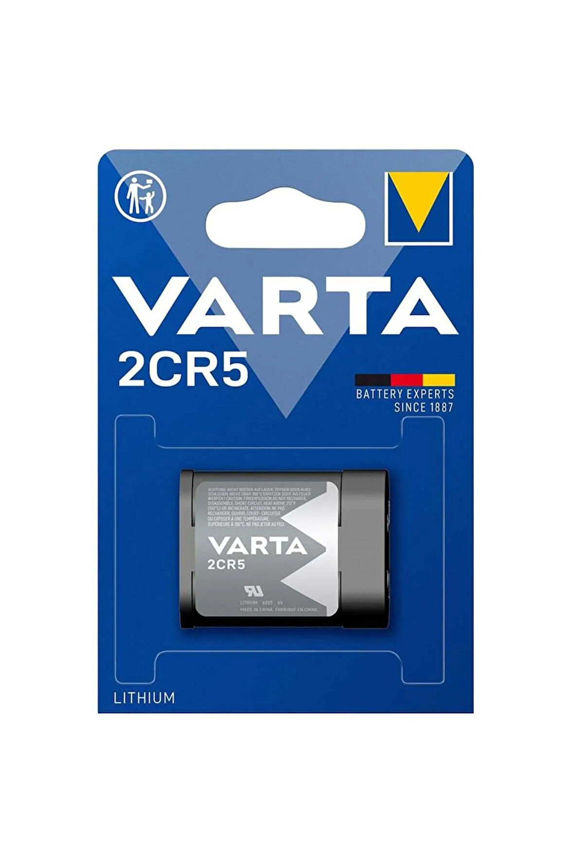 2cr5 Lityum 6 Volt Fotoğraf Makinesi Pili