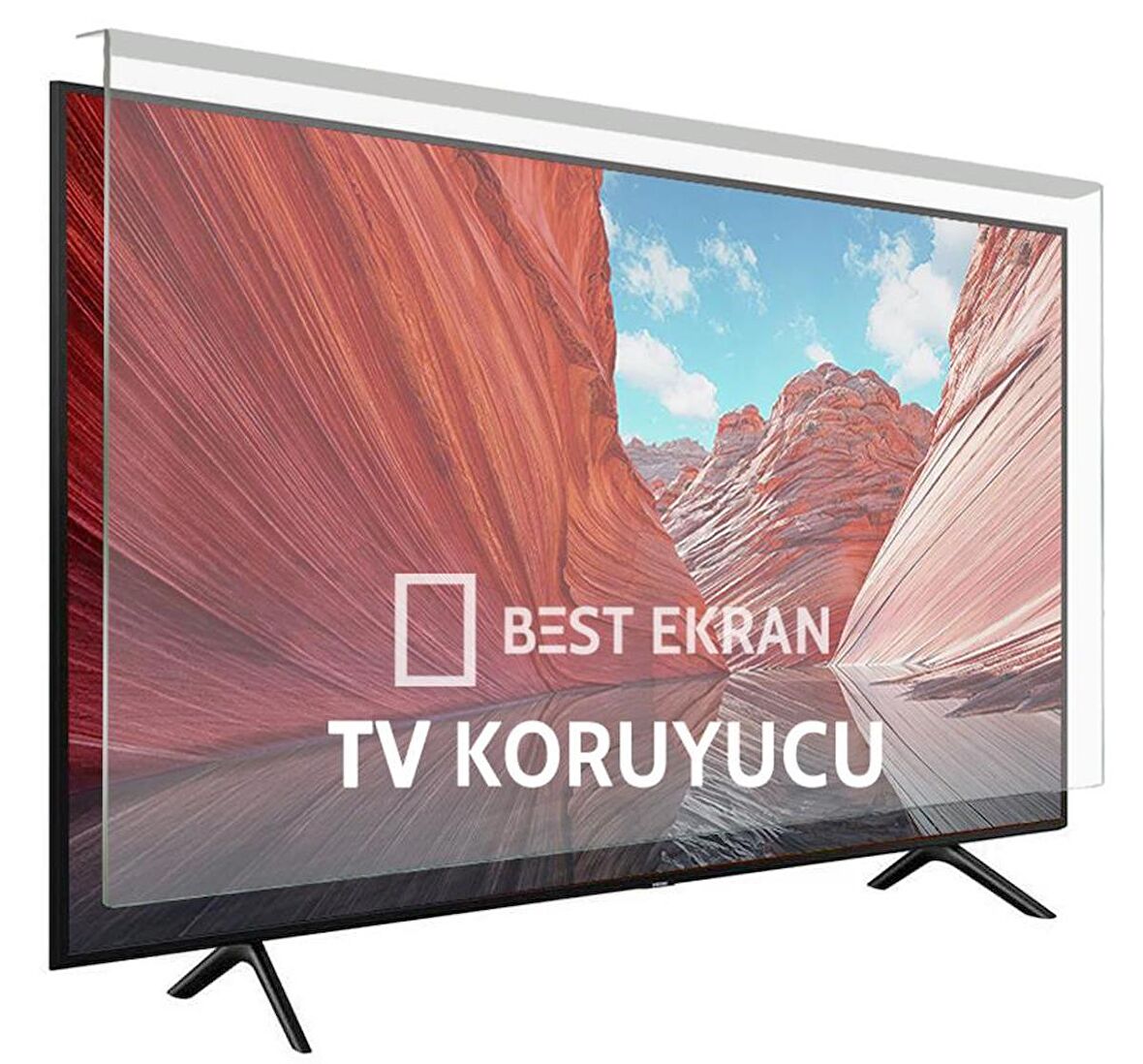 Botech 58BSE9503 Ekran Koruyucu - Botech 58" 147 ekran Koruyucu 4k ultra android