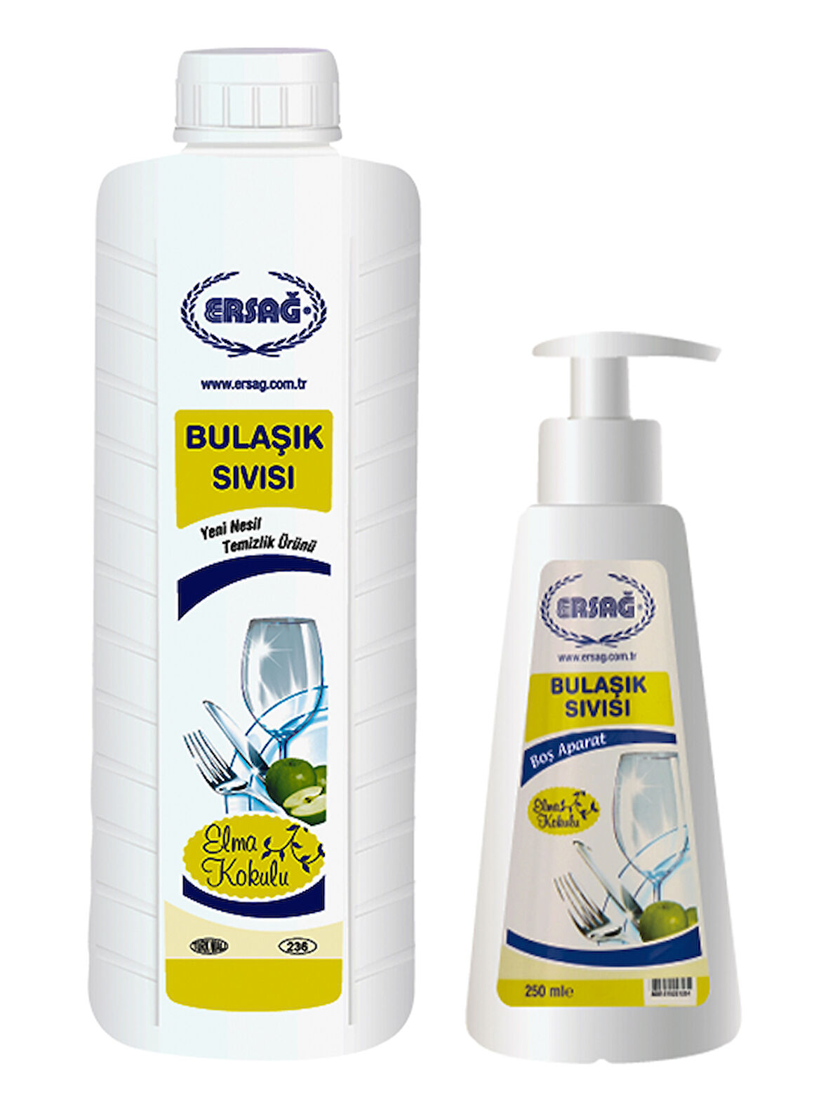 Ersağ Aparatlı Elmalı Bulaşık Sıvısı 1000 ml