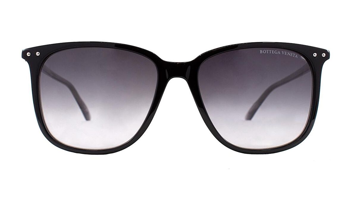 BOTTEGA VENETA  0191S 001 55  Unisex SİYAH Köşeli Çerçeve Güneş Gözlüğü