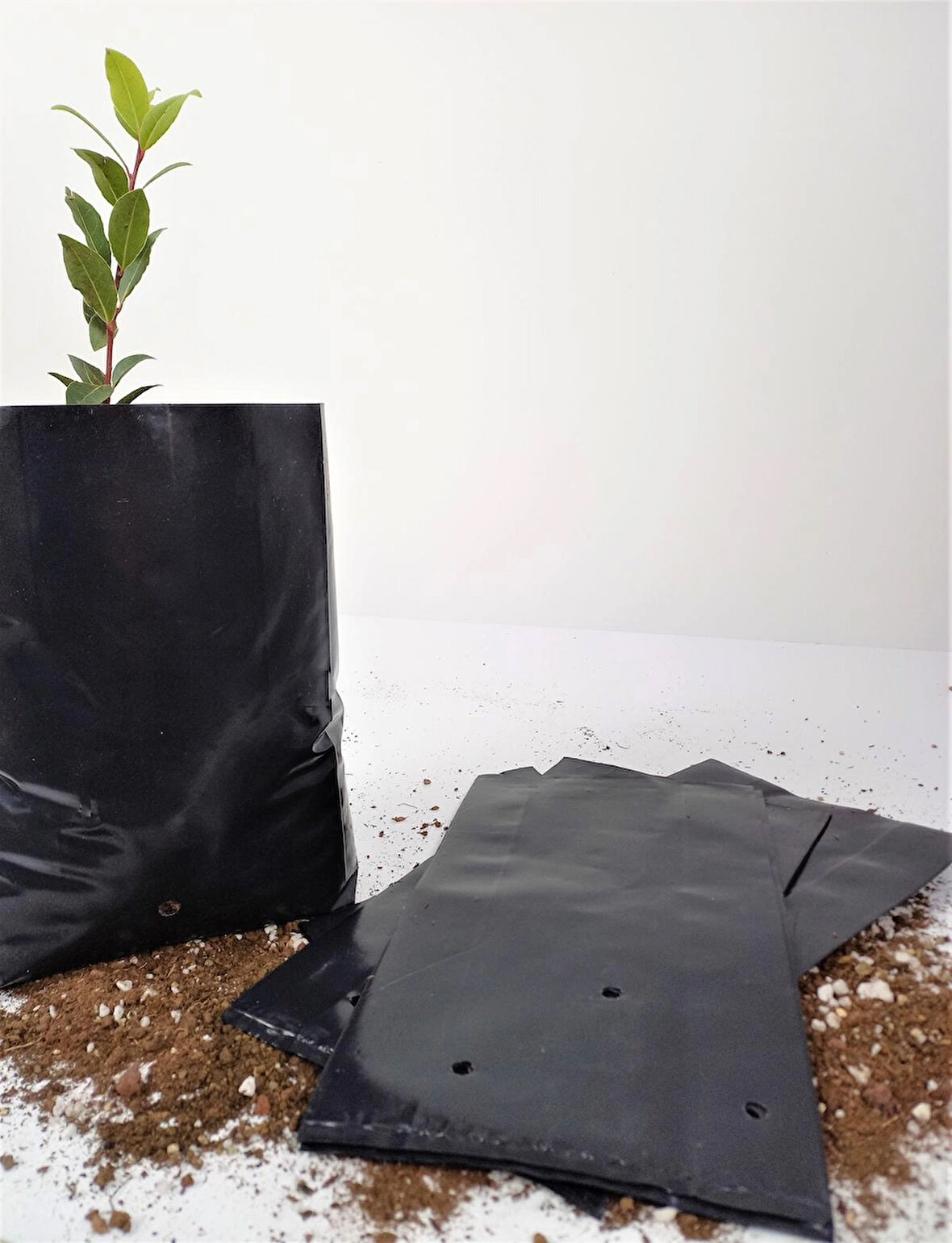 Fide Poşeti 22x40 CM 50 Adet Fide Torbası Fidan Poşeti