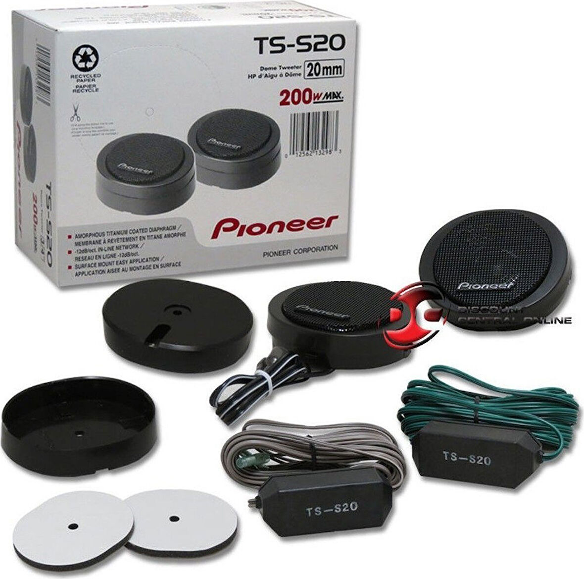 Pıoneer Ts-S20 Tweter 200 Watt Orjinal Amfiye Dayanıklı