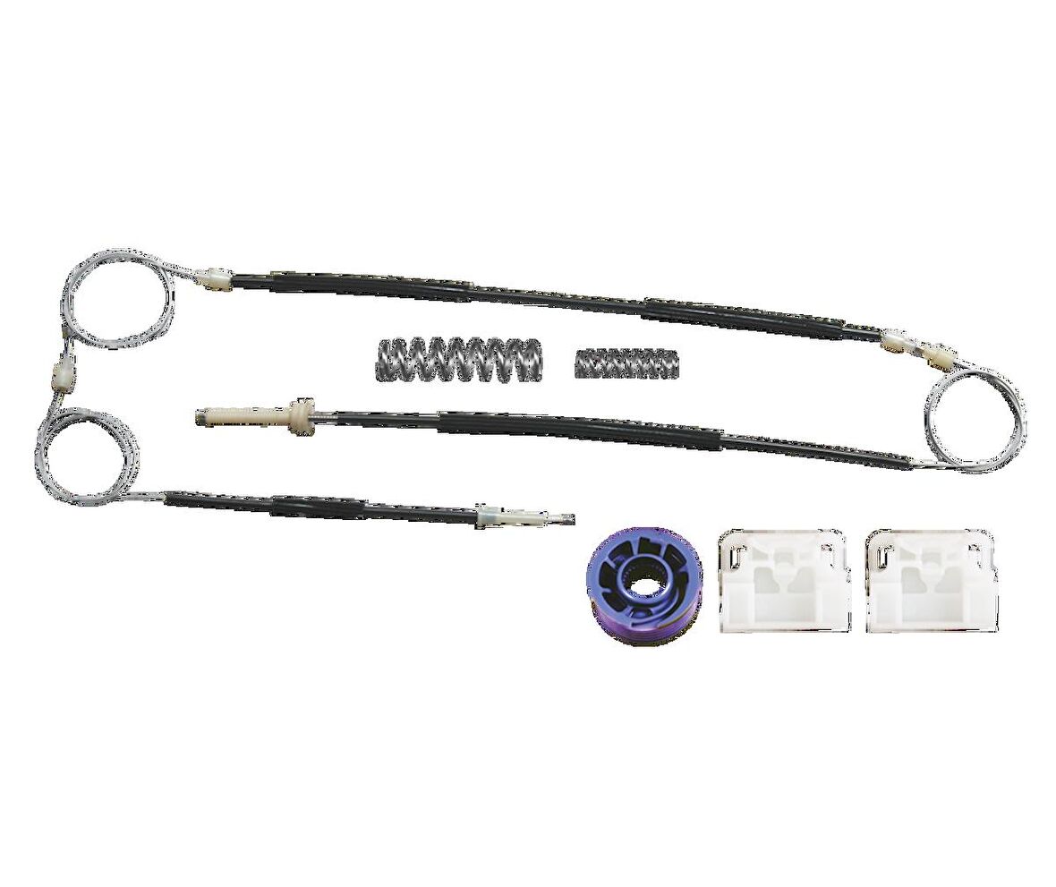 Kayoto Audi A3 2009-2012 Cam Kriko Teli Ön Sağ Tamir Takımı KY26670T