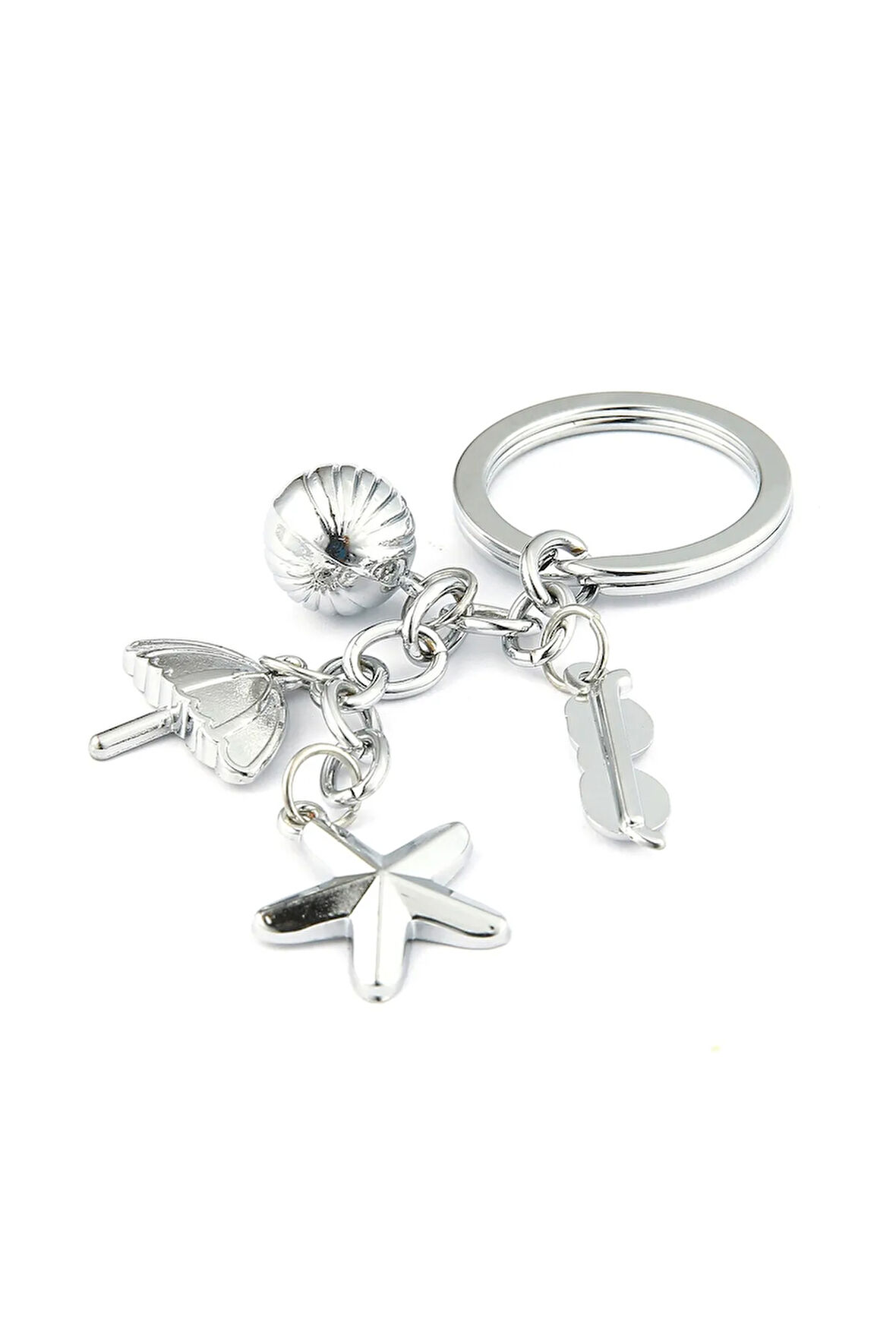 Yıldız Top Şemsiye Gözlük Simgeli Anahtarlık ''NewLifePromosyon'' MDL543