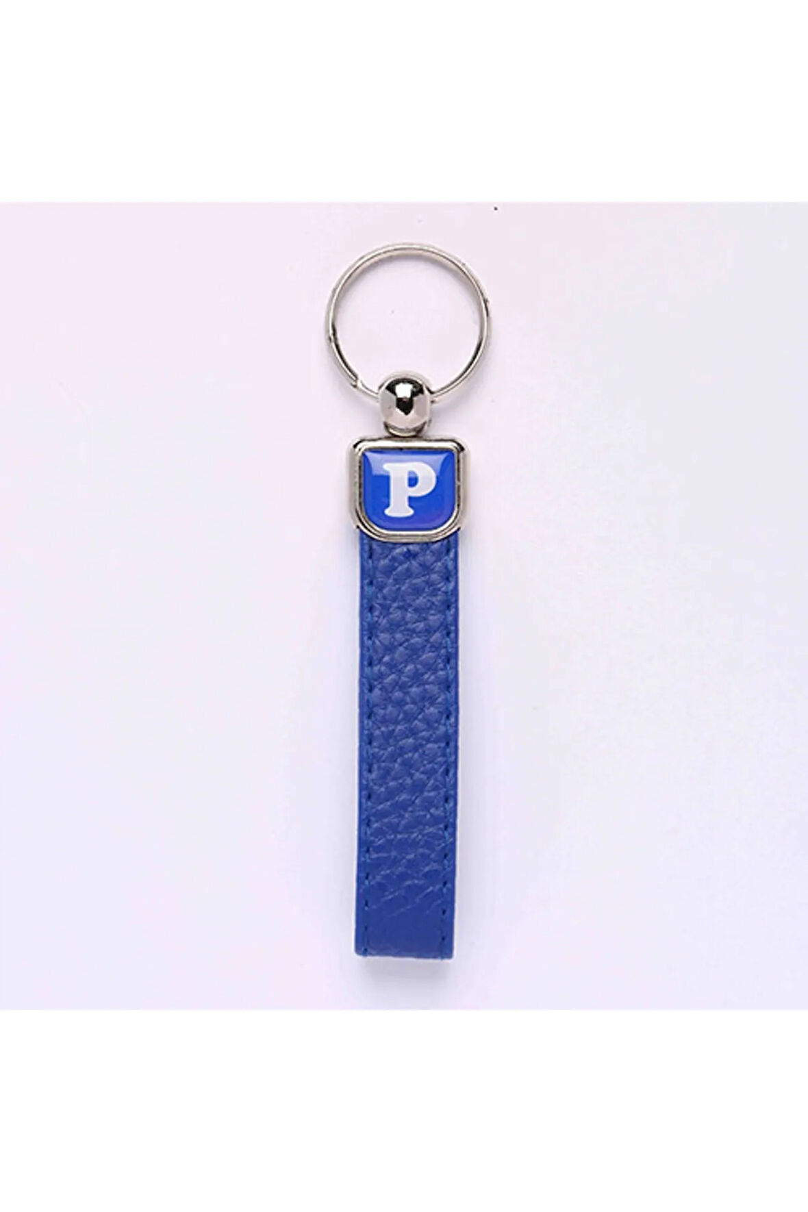 Deri Saplı Harf Anahtarlık Hafli