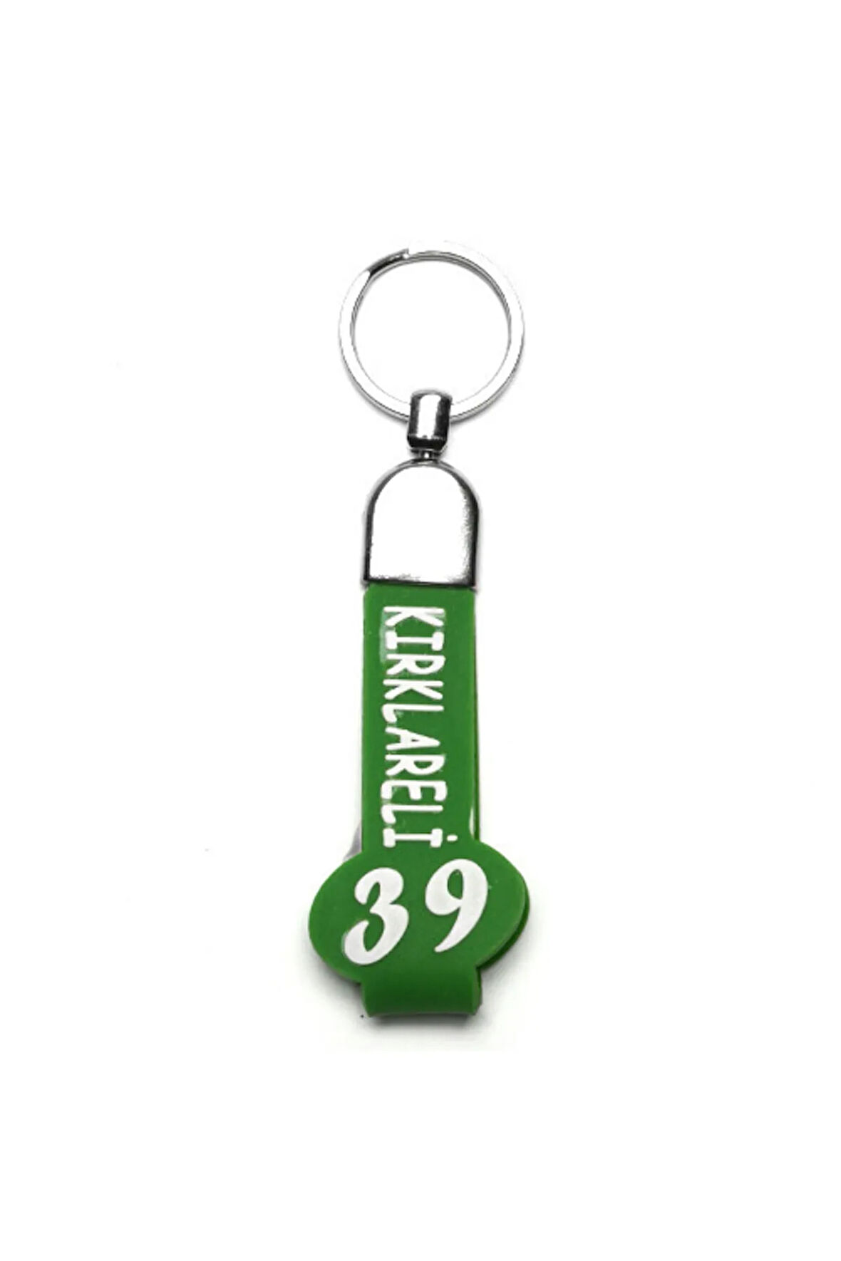 Slikon Saplı Şehir Plakalı Anahtarlık