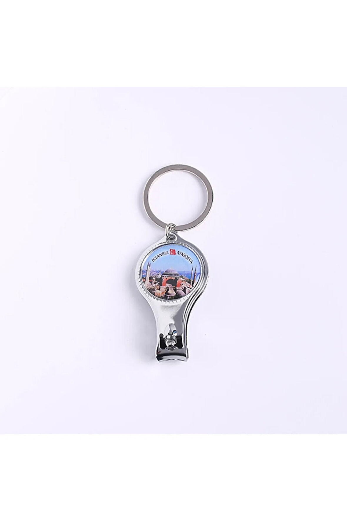 Sultanahmet Tasarımlı Açacaklı Çelik Tırnak Makası