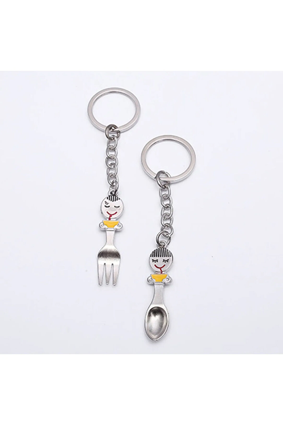 Sevgili Temalı Metal Anahtarlık