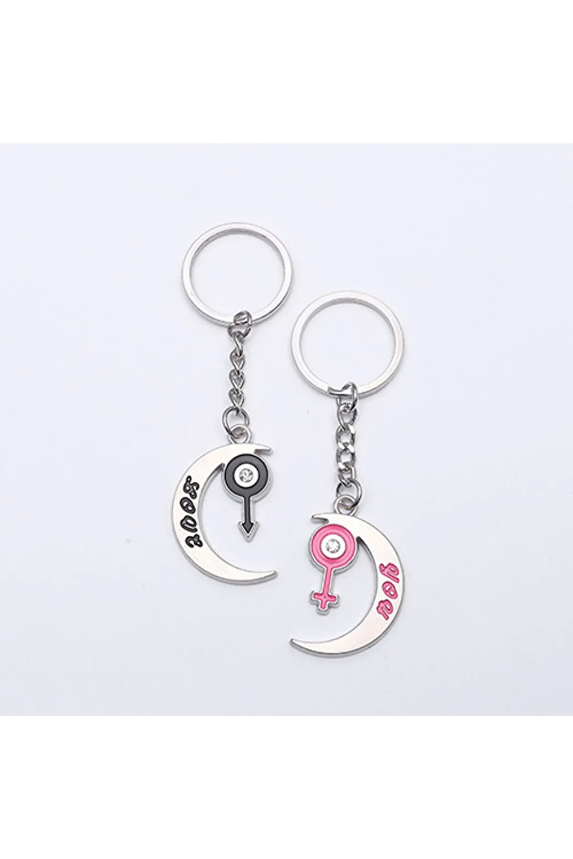 Sevgili Temalı Metal Anahtarlık