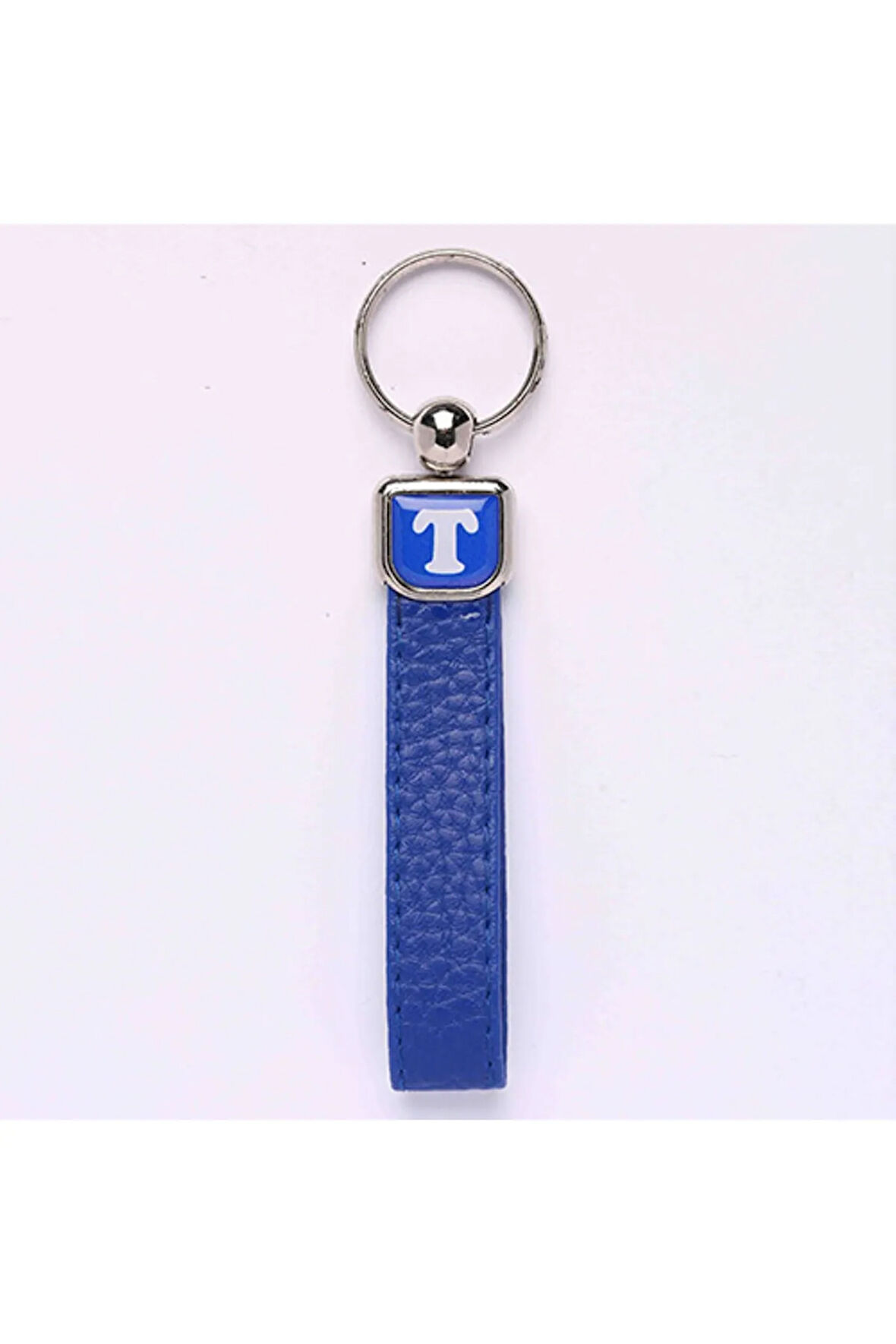 Deri Saplı Harf Anahtarlık Hafli