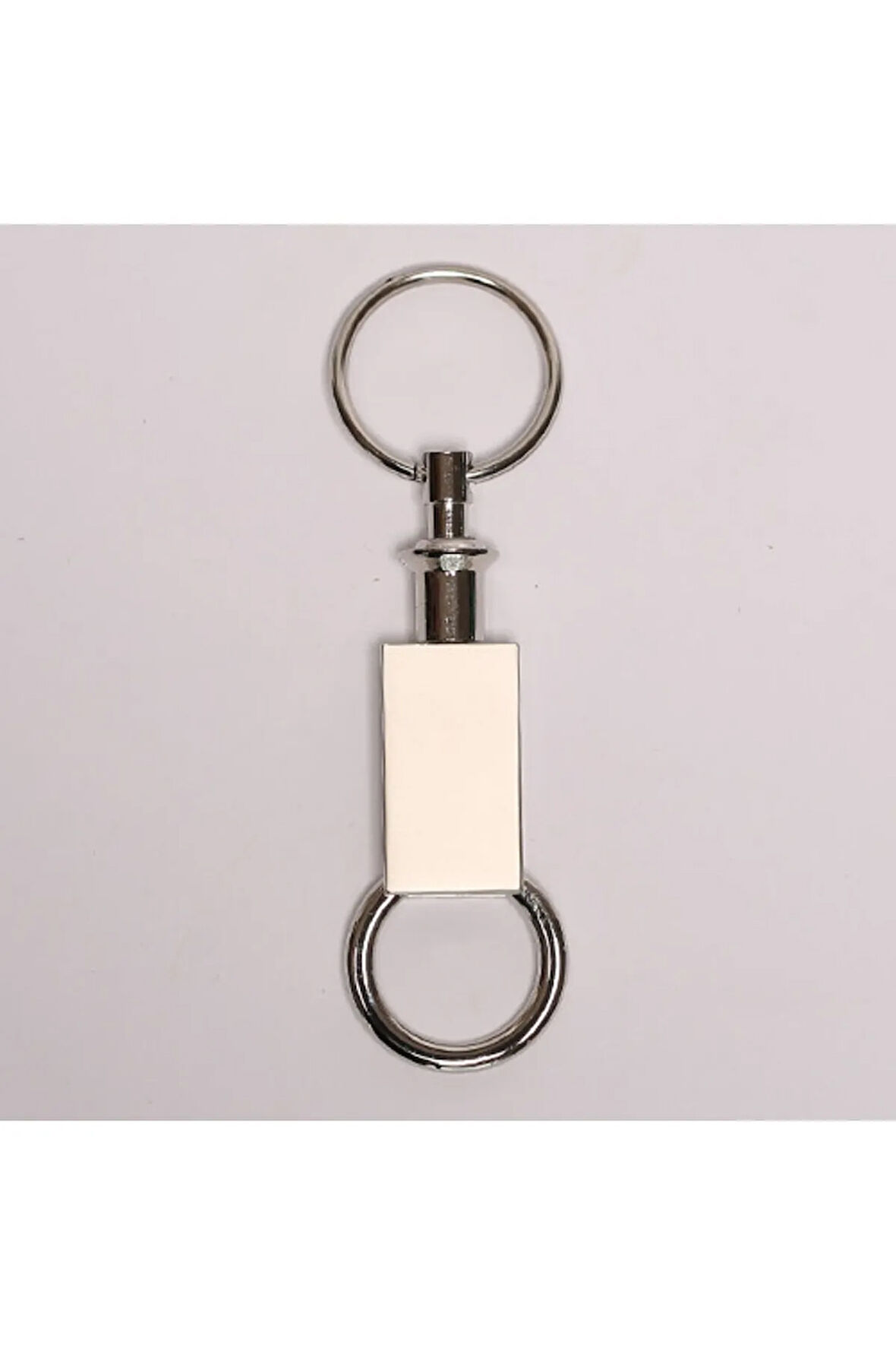 Çelik Gümüş Rengi Anahtarlık