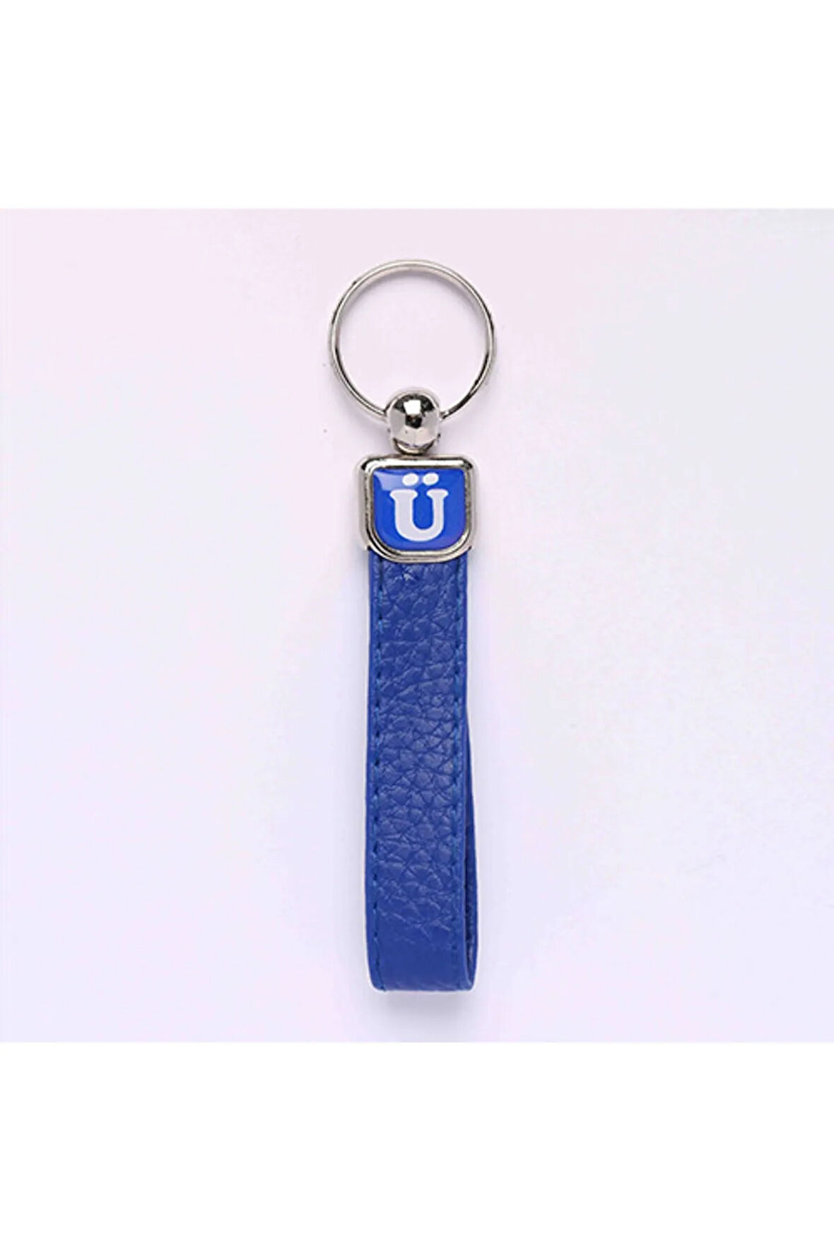 Deri Saplı Harf Anahtarlık Hafli