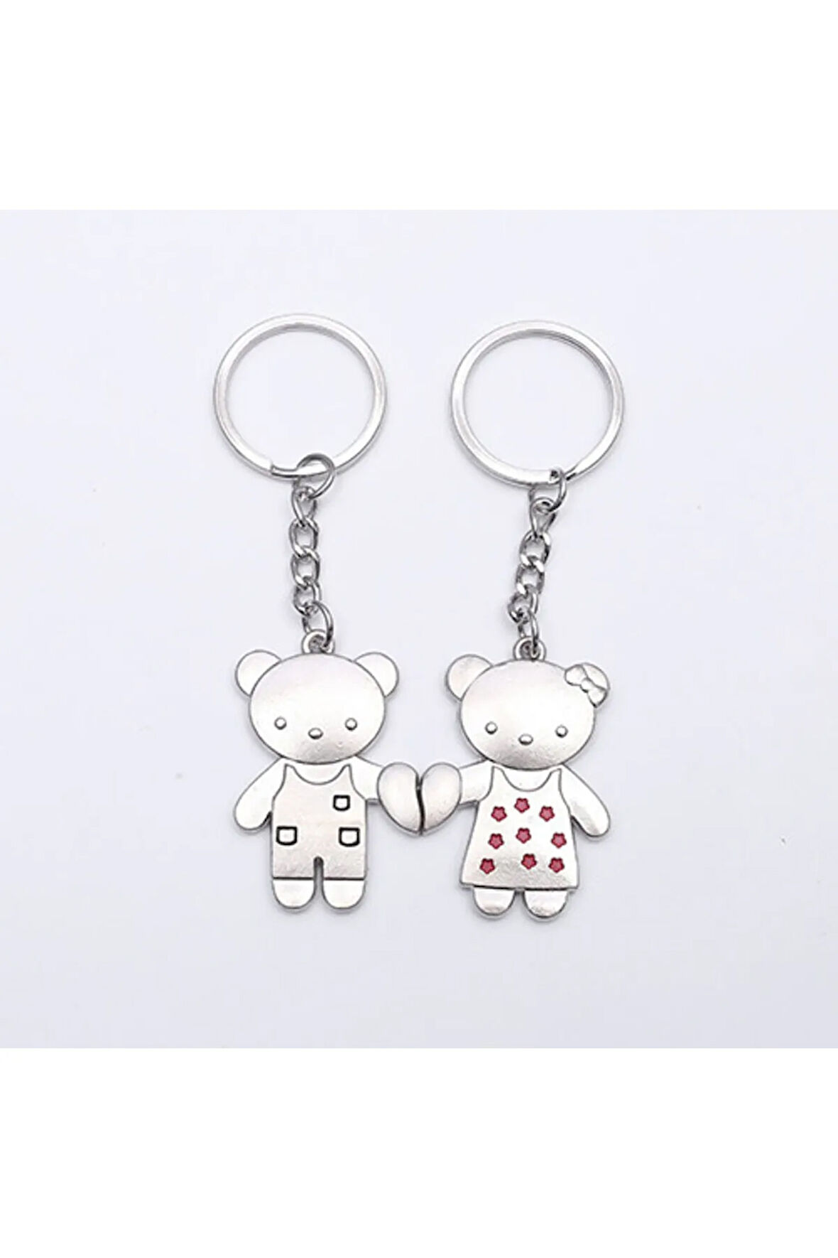 Sevgili Temalı Metal Anahtarlık