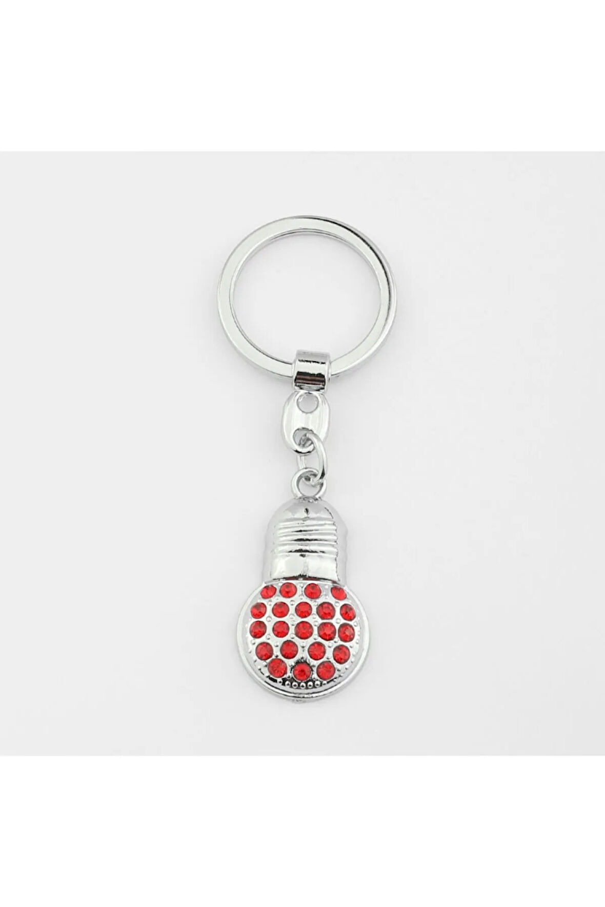 Ampül Taşlı Tasarım Anahtarlık