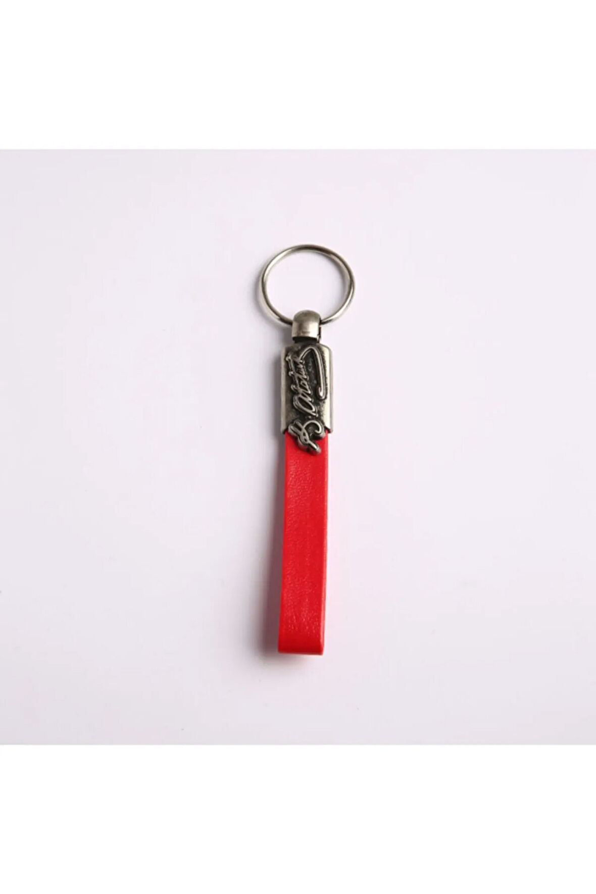 Yenihayat Atatürk Imza Tasarımlı Deri Ve Çelik Anahtarlık