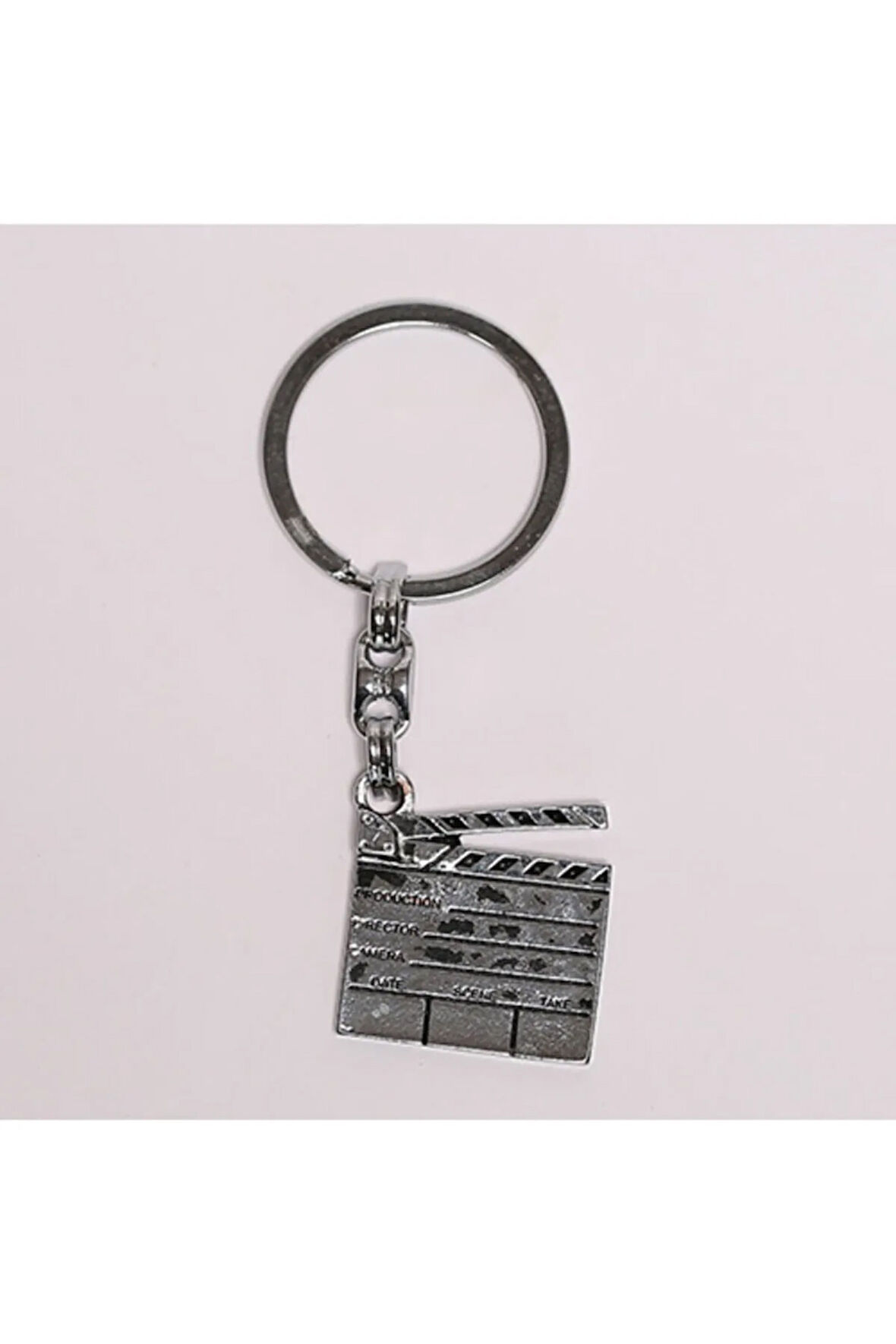 Yenihayat Klaket Figürlü Çelik Anahtarlık