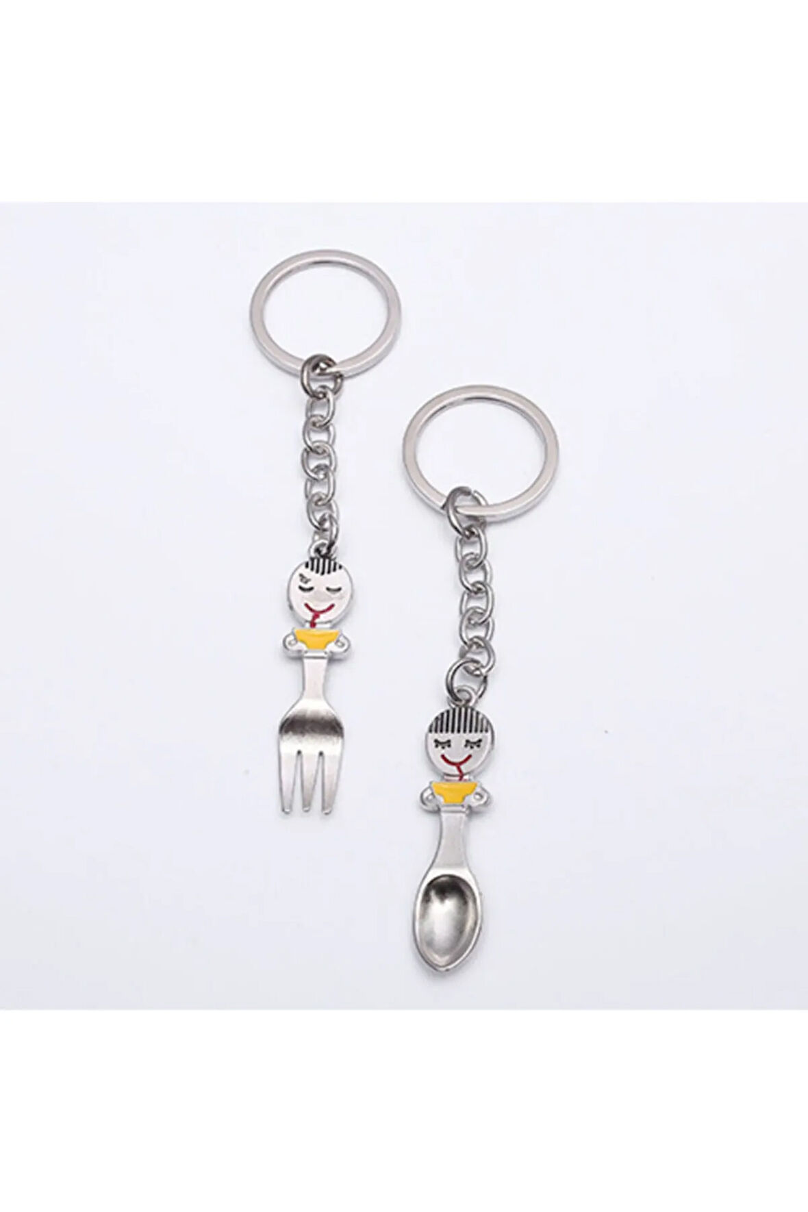 Sevgili Temalı Metal Anahtarlık