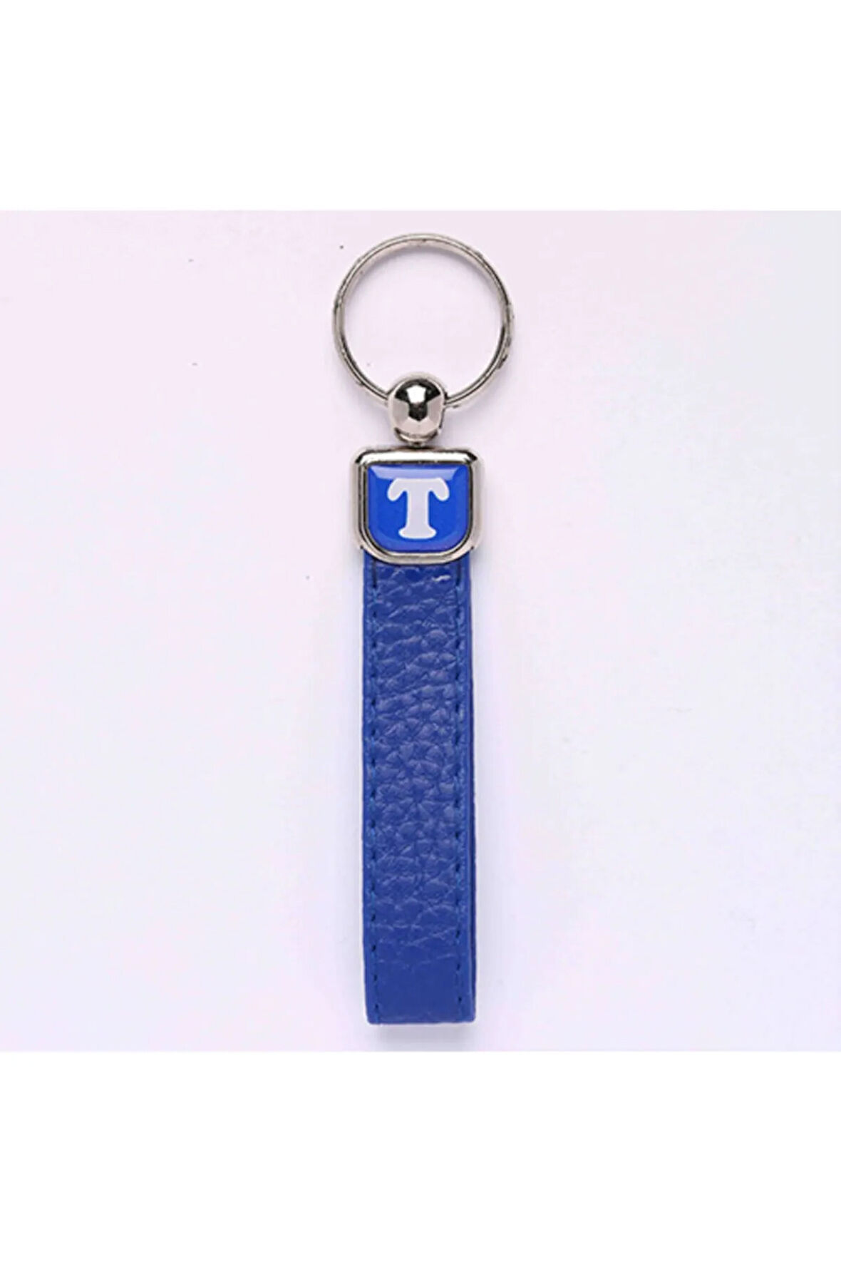 Deri Saplı Harf Anahtarlık Hafli