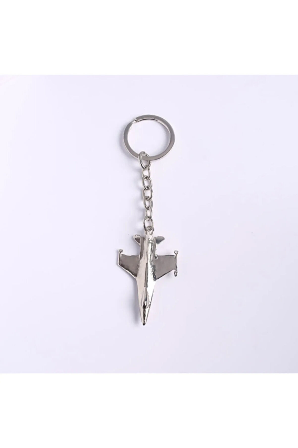 Yenihayat F16 Tasarımlı Metal-krom Anahtarlık