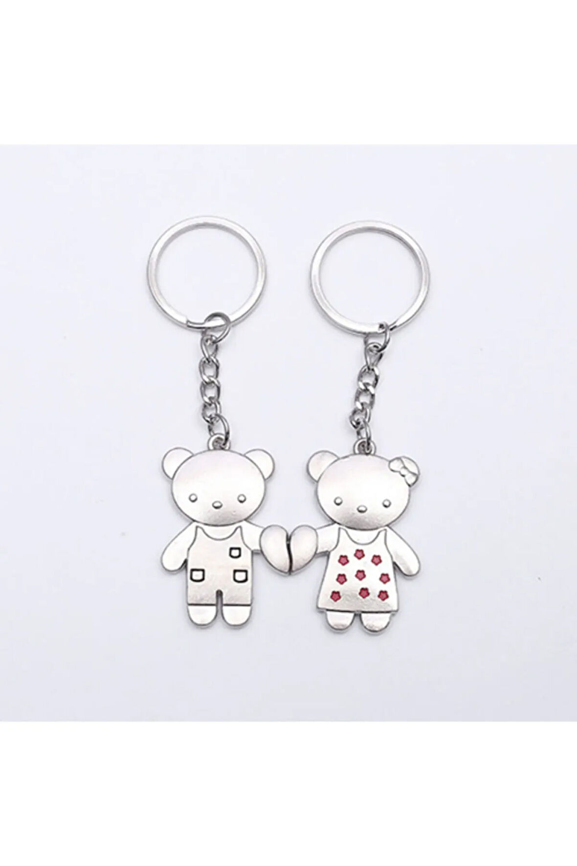 Sevgili Temalı Metal Anahtarlık