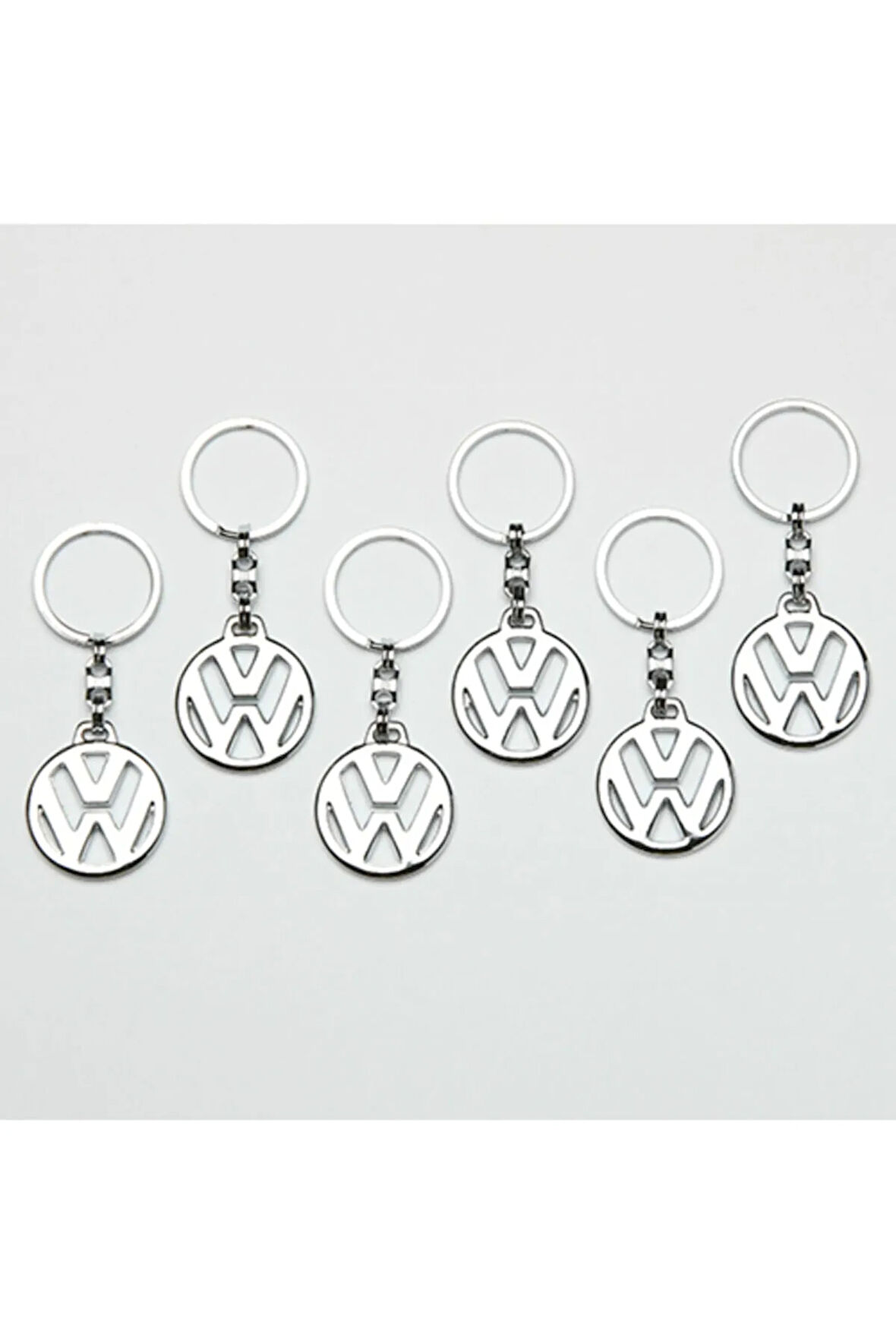 Wolkswagen Gümüş Rengi Anahtarlık