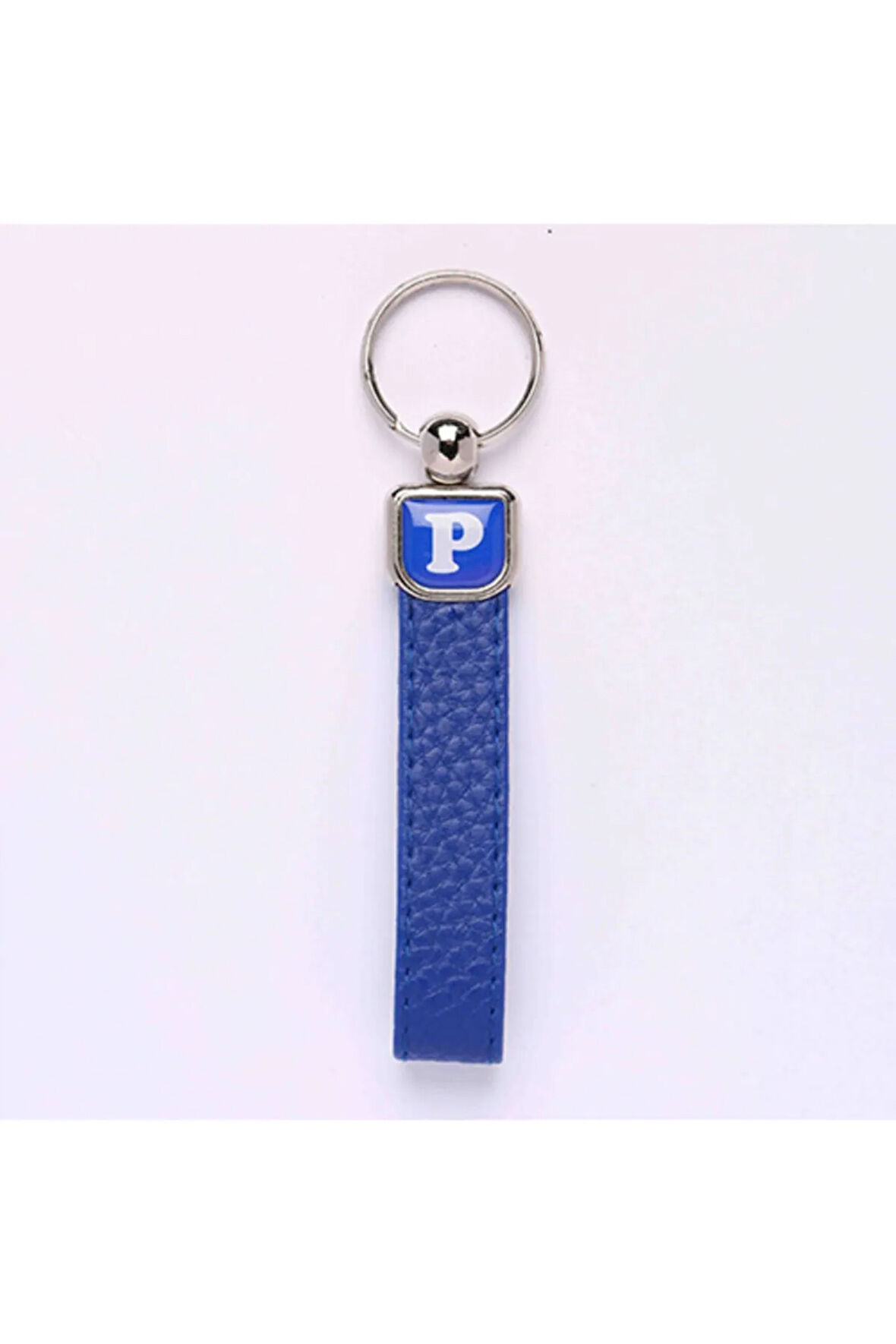 Deri Saplı Harf Anahtarlık Hafli