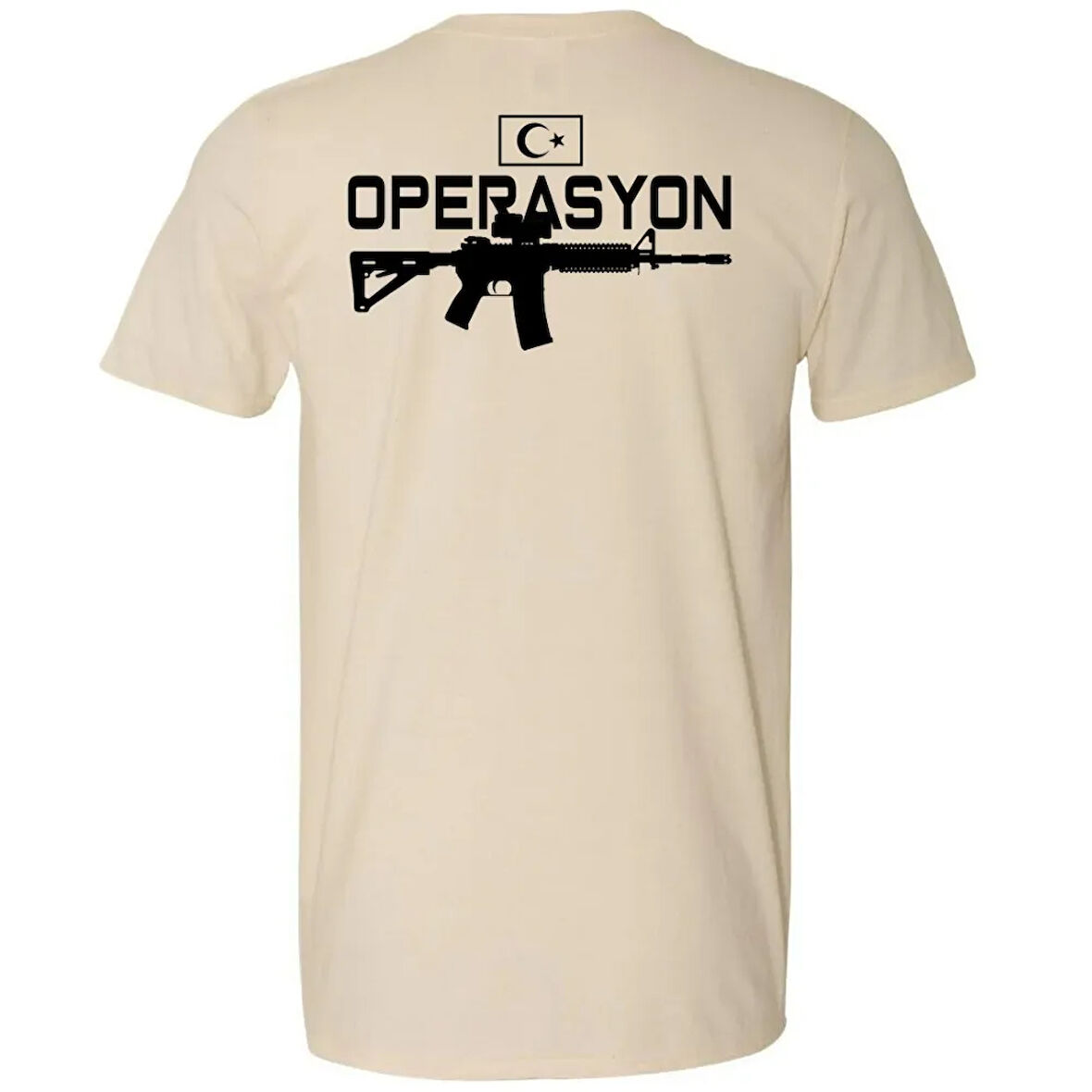 Alfa Operasyon Tüfek Baskılı Tişört