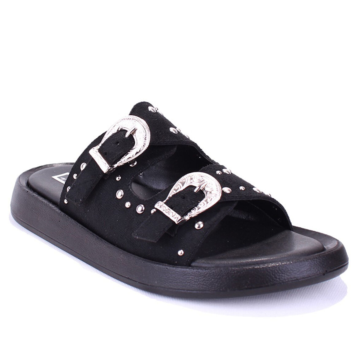 Dagoster DZA07-1290804 Siyah Ortopedik Günlük Spor Kadın Terlik