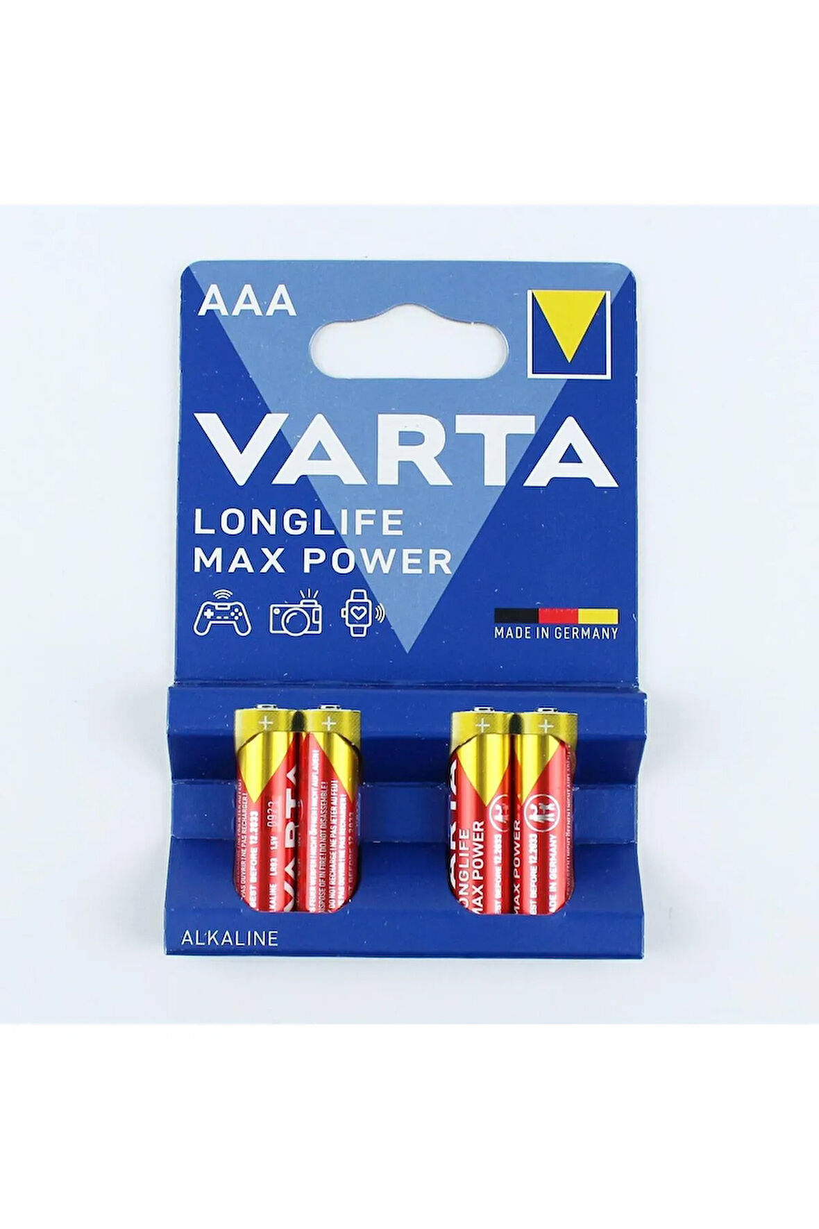 4703 Aaa Ince Kalem Pil, Longlife Max Power Alkalin, 4 Adet