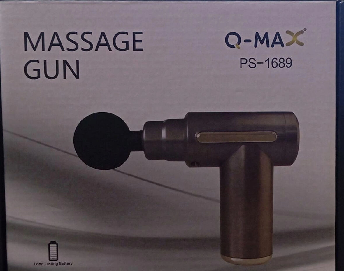 Q-MAX MASSAGE GUN PS 1689 MASAJ ALETİ