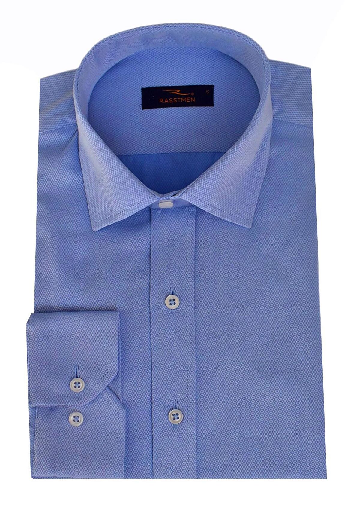 Erkek Uzun Kol Gömlek Silim Fit Armürlü BGL-ST01909