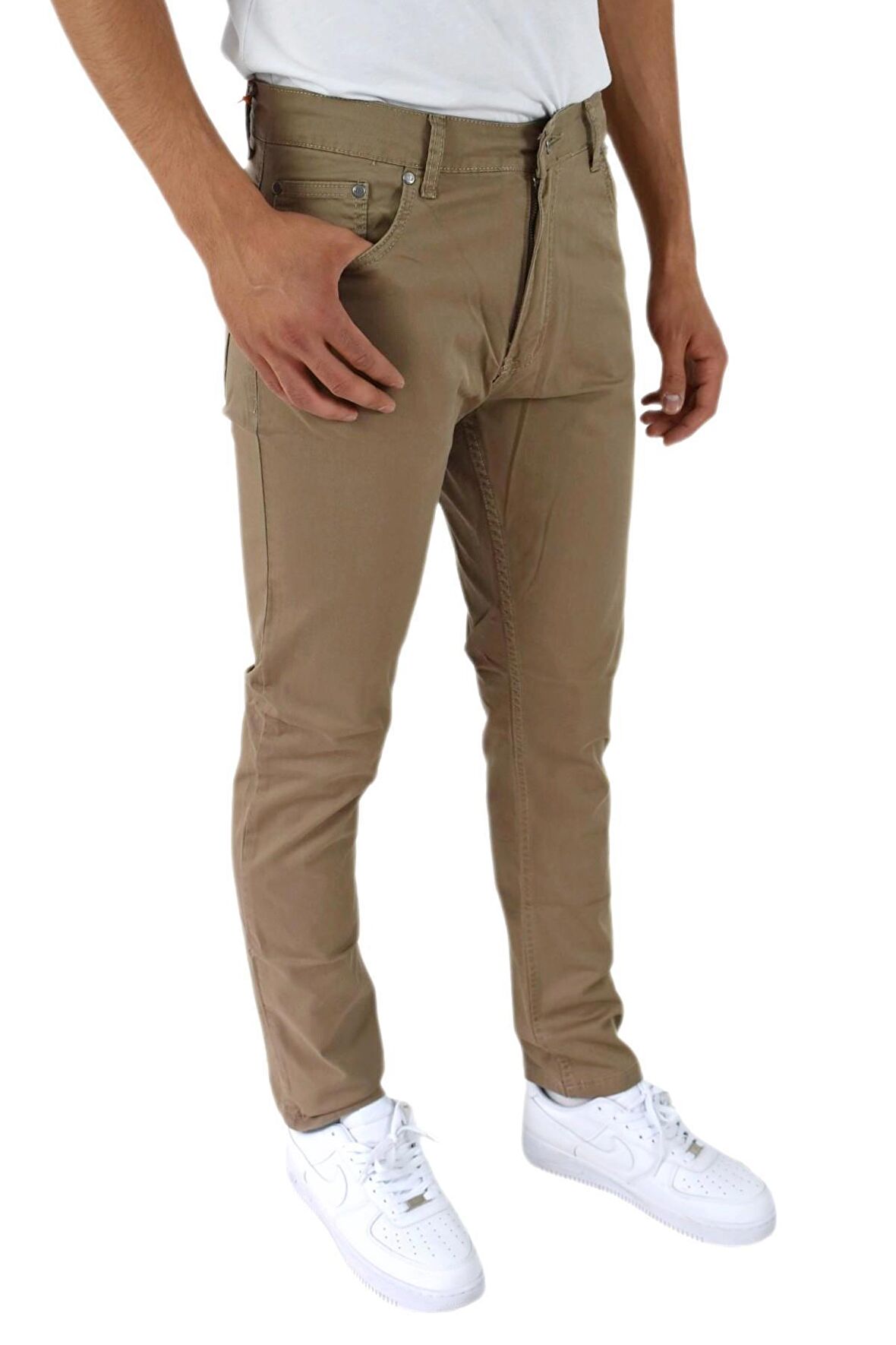 Erkek Kanvas Beş Cep Pantolon 1630 BGL-ST02890