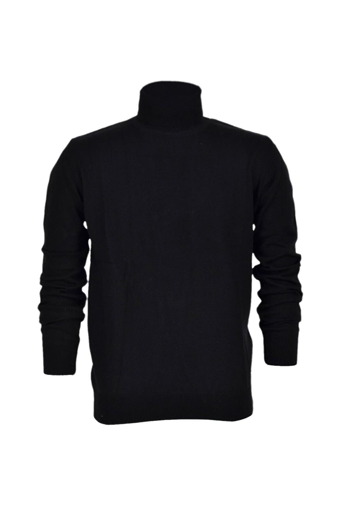 Erkek Spor Düz Balıkçı Yaka Kazak R21010 BGL-ST03179