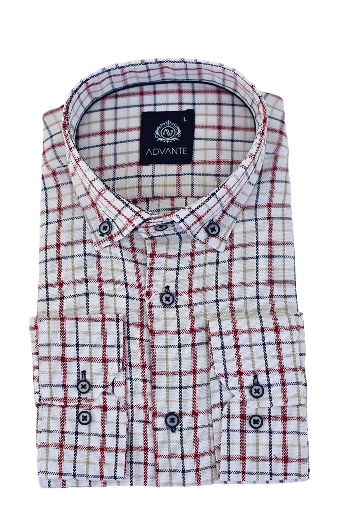 Erkek Klasik Uzun Kol Ekose Gömlek  BGL-ST03505