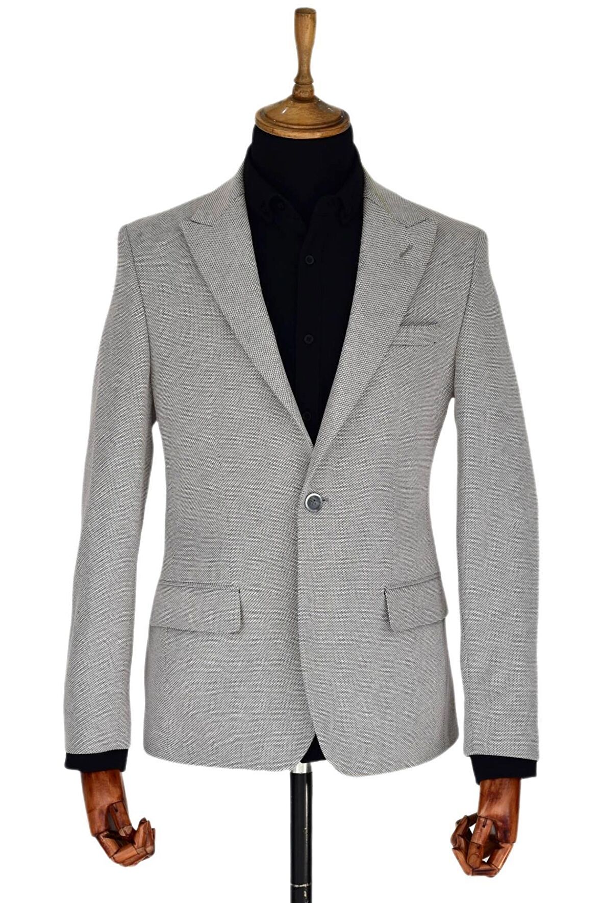 Erkek Tek Spor Ceket Çift Yırtmaçlı BGL-ST03589