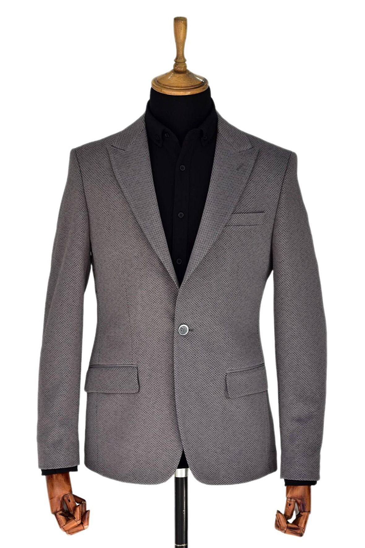 Erkek Tek Spor Ceket Çift Yırtmaçlı BGL-ST03590