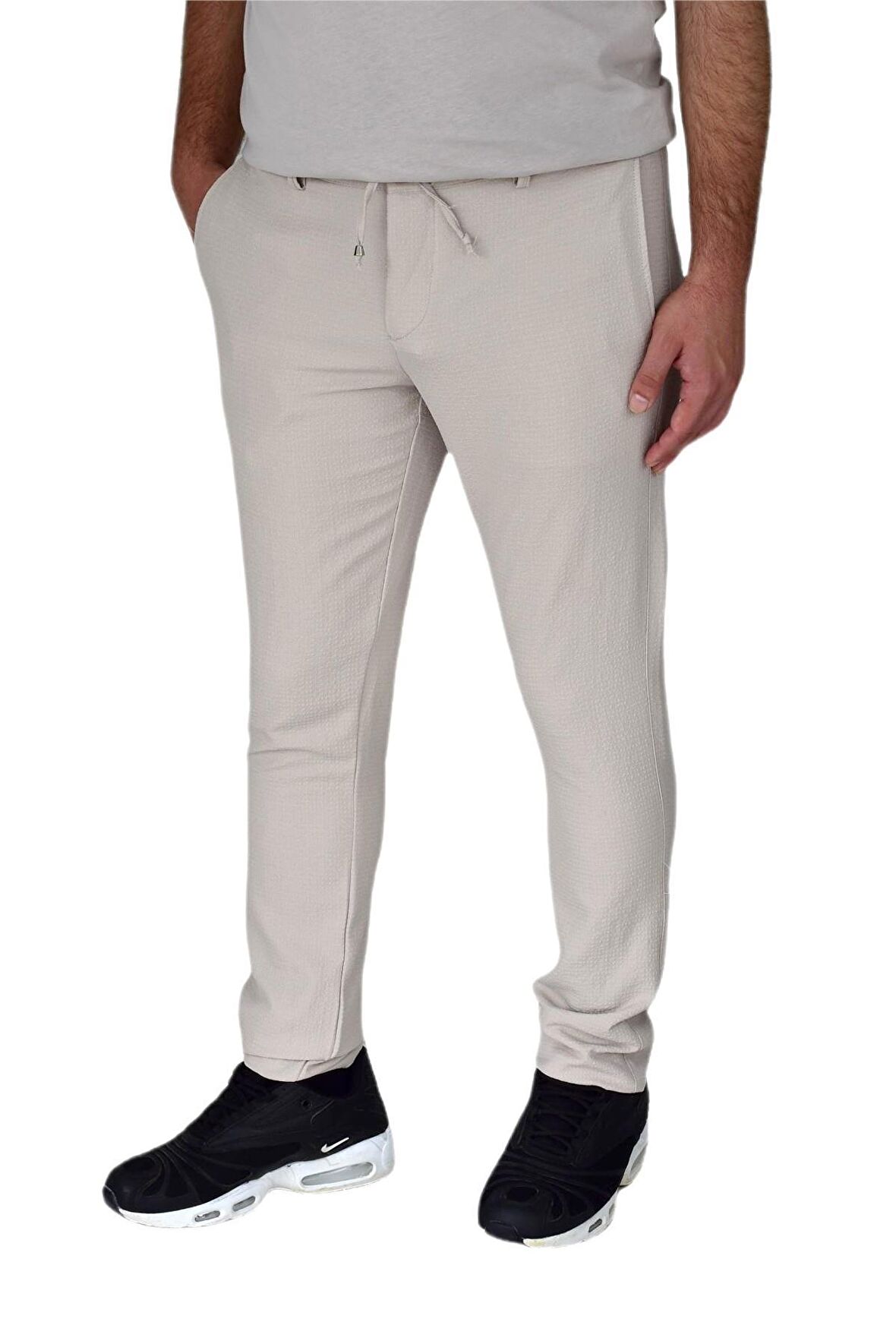 Erkek Gofre Jogger Lastikli Pantolon BGL-ST03797