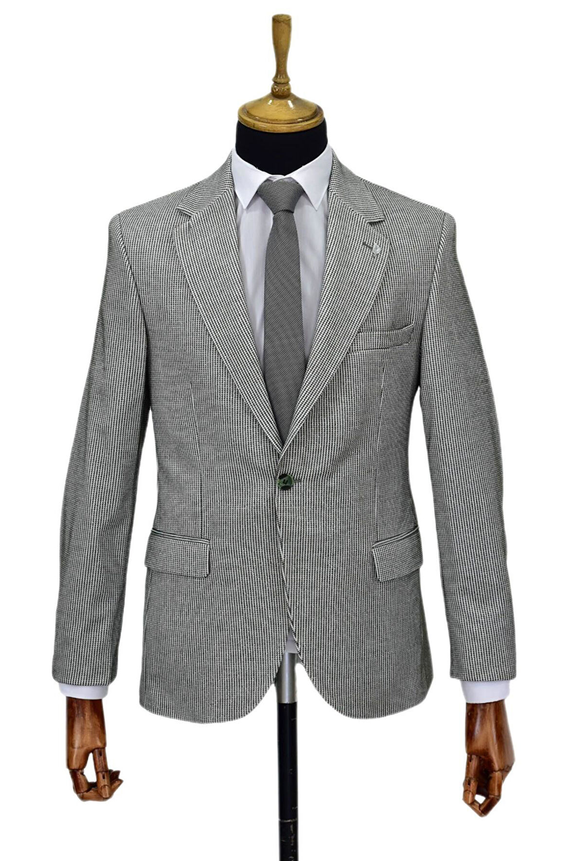 Erkek Tek Spor Ceket Çift Yırtmaçlı BGL-ST03982